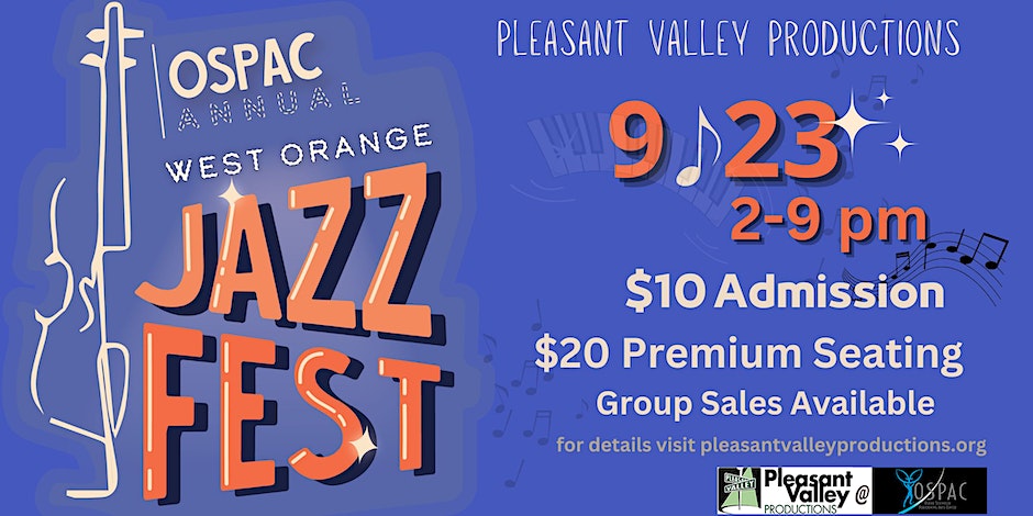 2023 West Orange Jazz Festival at OSPAC