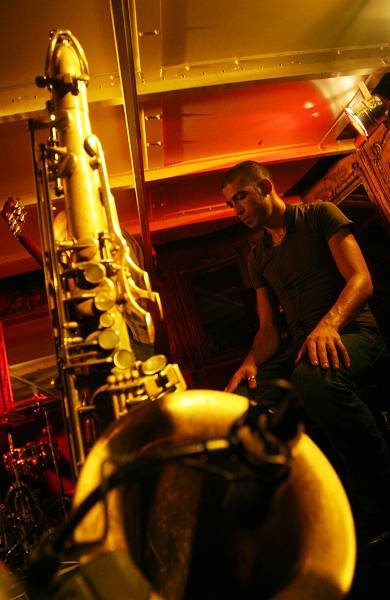 Guillaume Perret with &Quot;Colifichets&Quot; at le Bateau, Geneva, Switzerland, September 2006