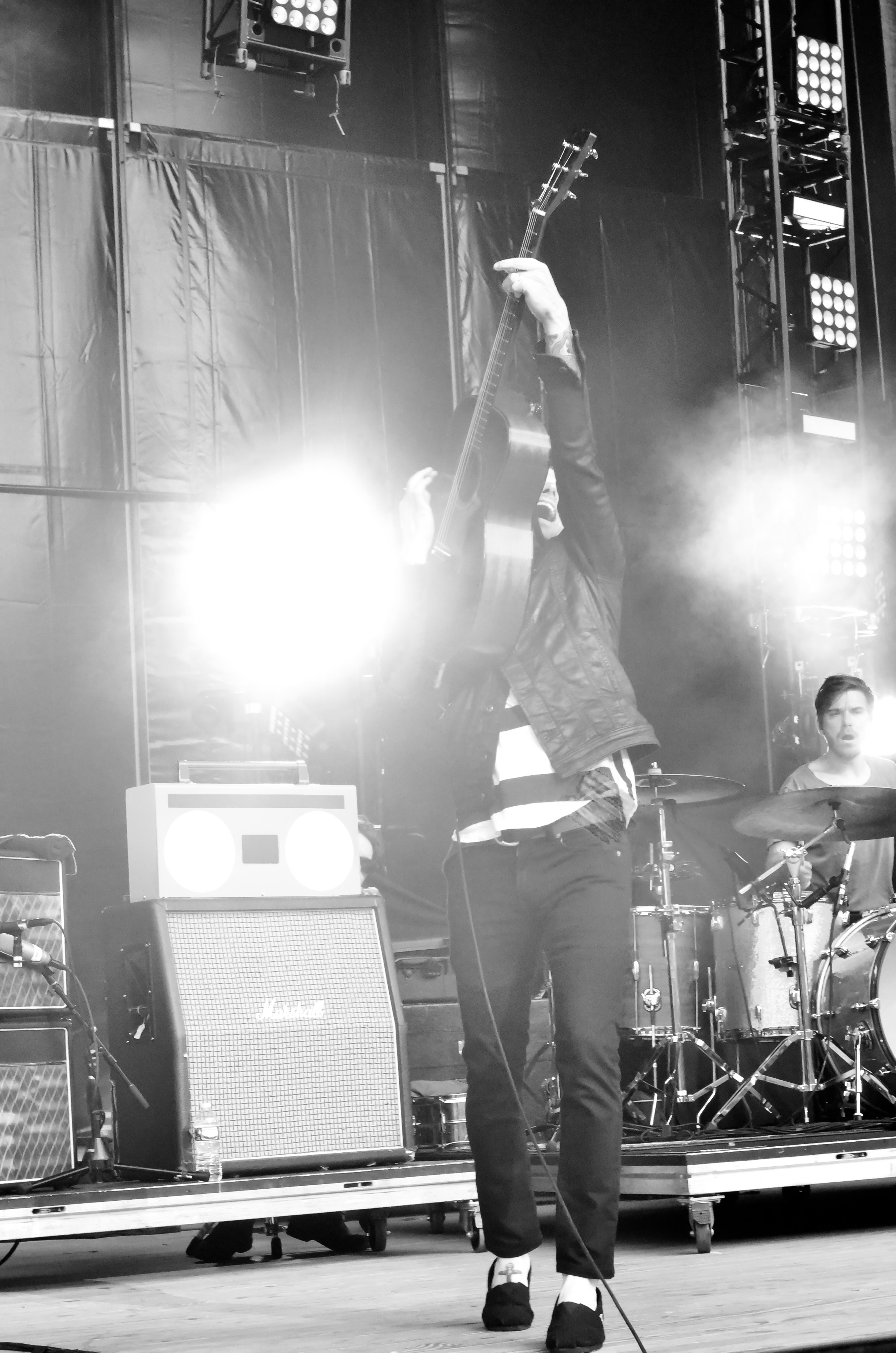 Dashboard Confessional at Nikon at Jones Beach Theater on 6-21-15.