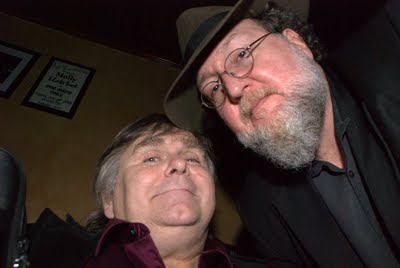Bassist Leo "The Freight Train of Pain" Goff and Chris Harrington — jazz photo by I55 Productions | All About Jazz