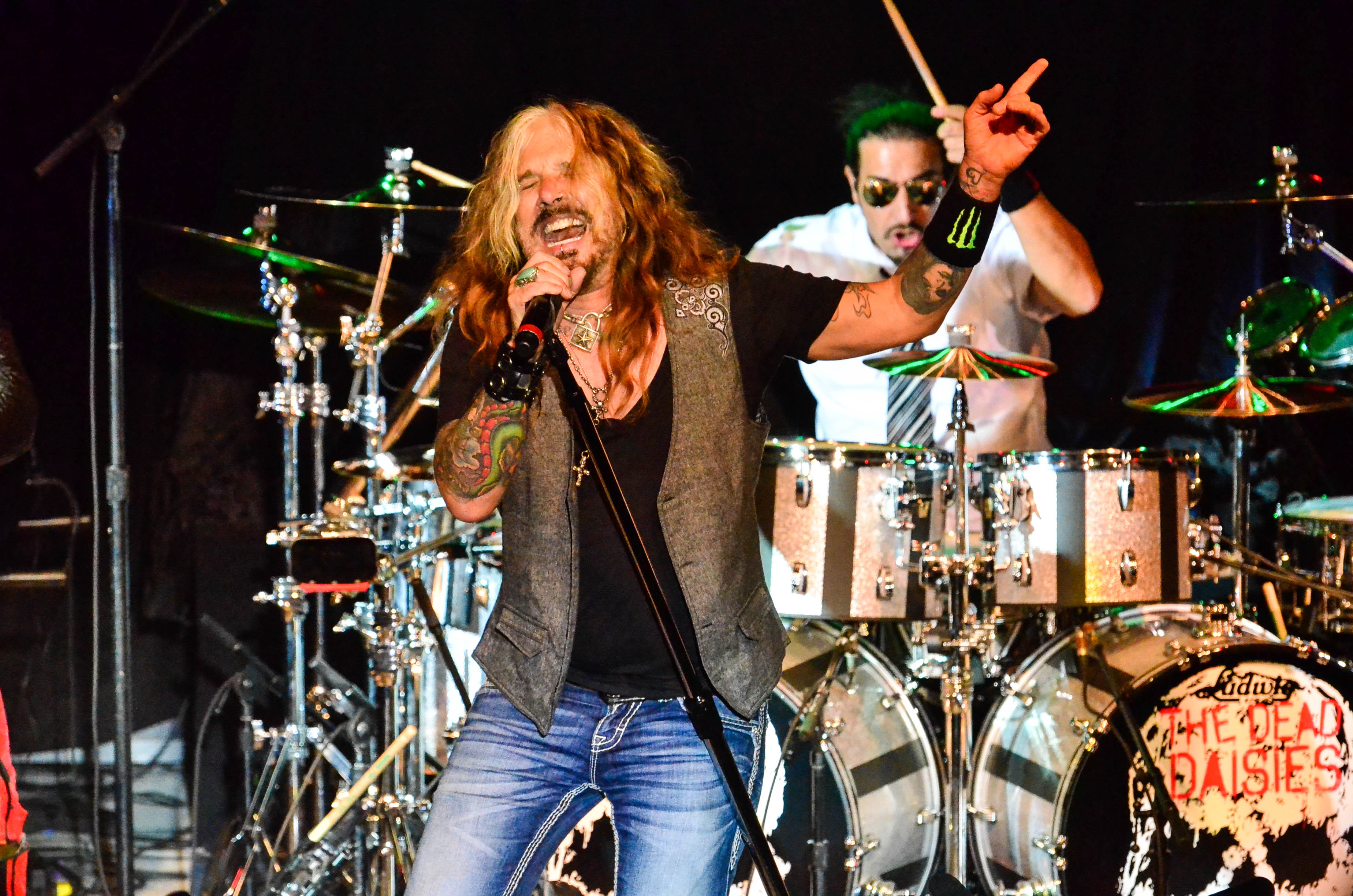 The Dead Daisies, NYCB Theater at Westbury on 7-27-2015.