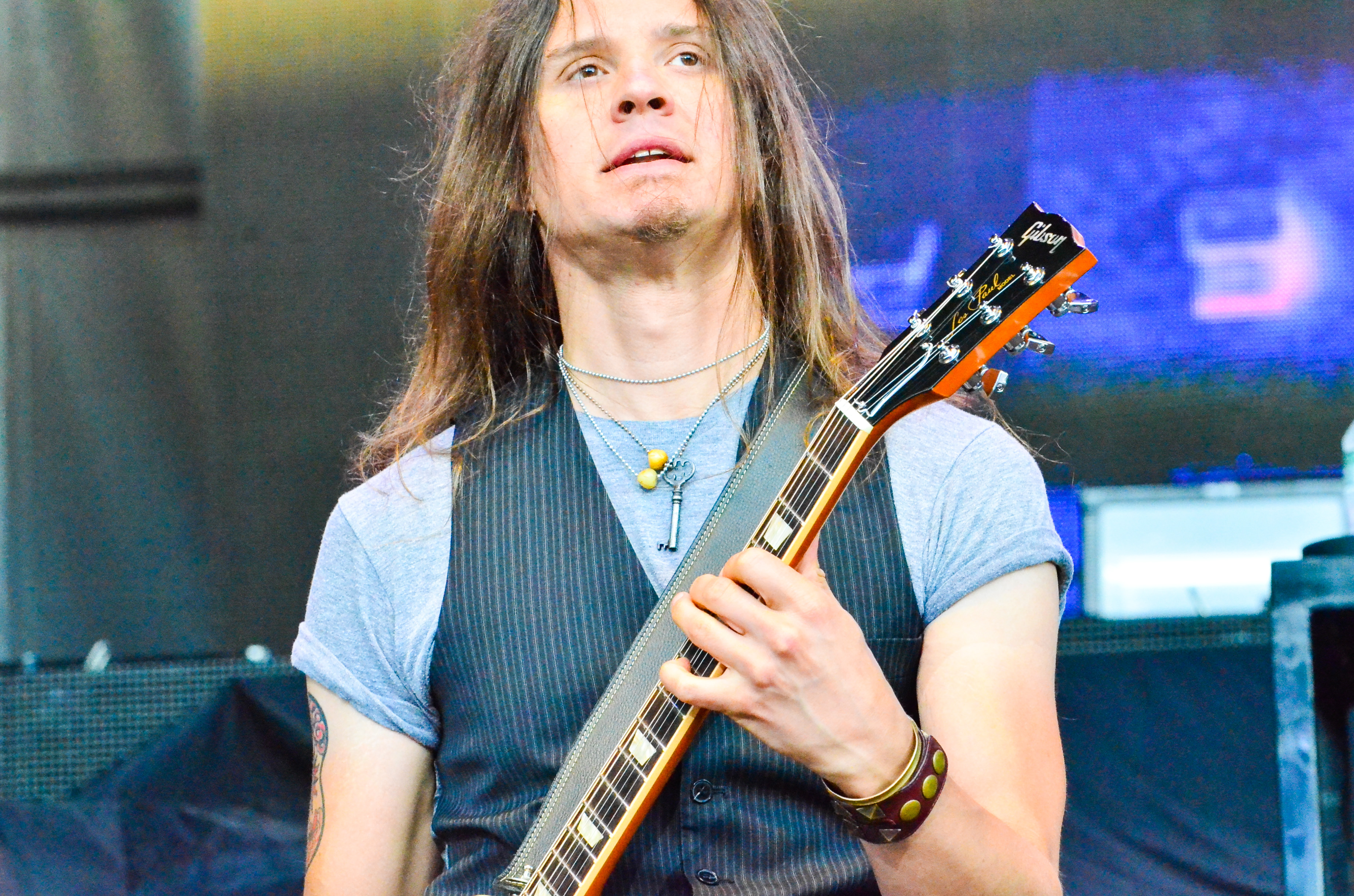 Tesla at Nikon at Jones Beach Theater on 7-23-2015. 