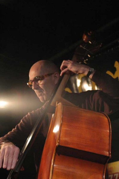 Philippe Sola with "Groove Jazz Trio" at le Contretemps, Geneva, Switzerland, 2005