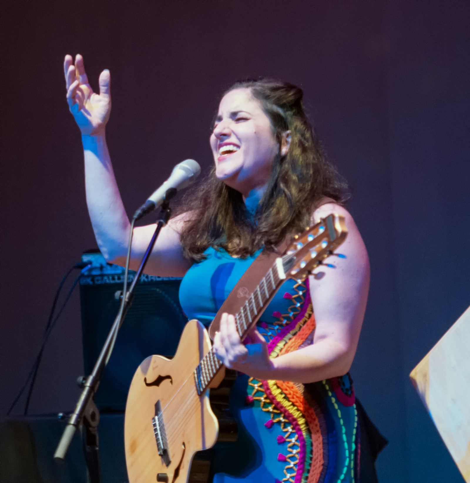 Ani Cordero at the Mim Global Music Festival