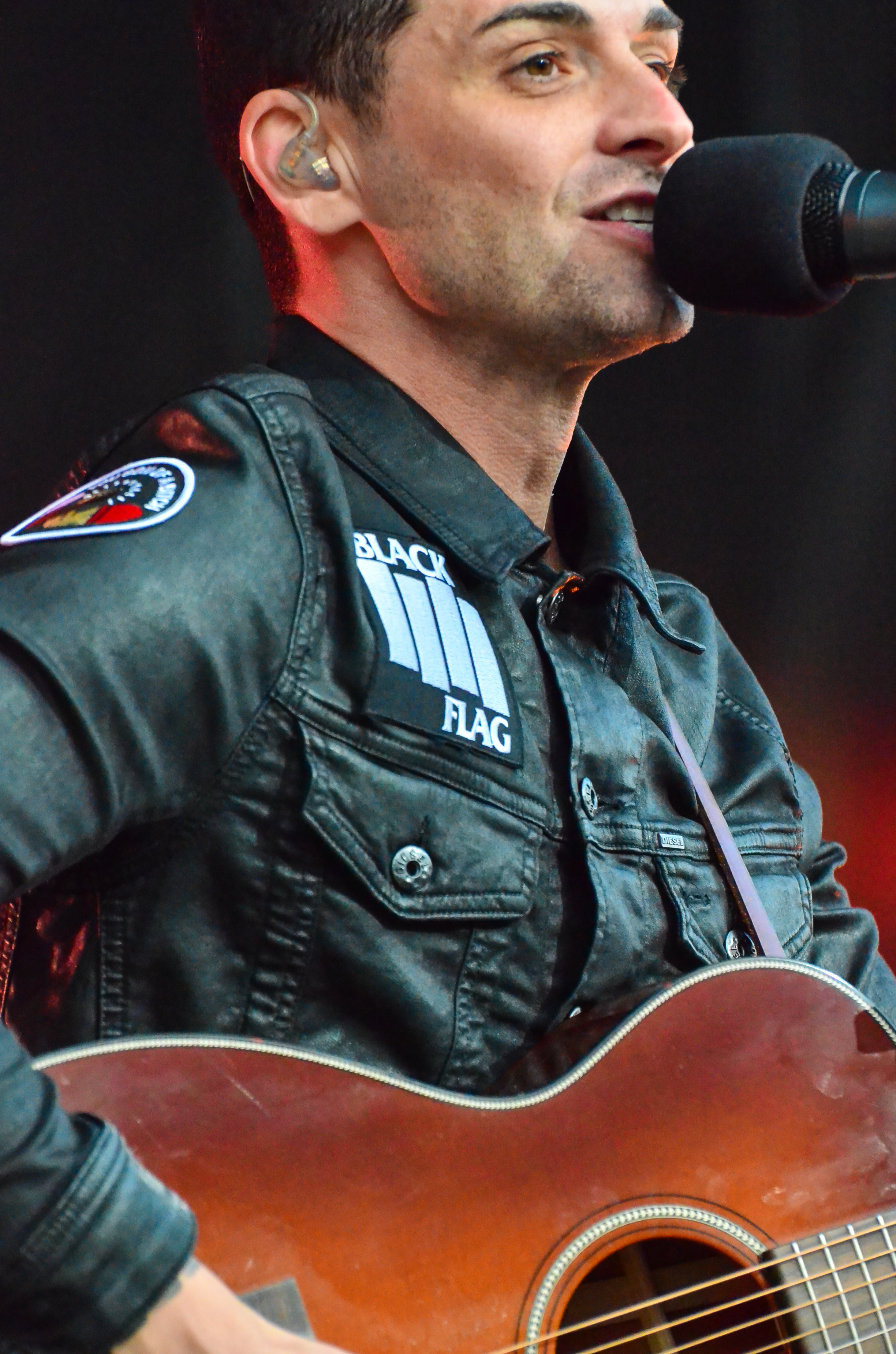 Dashboard Confessional at Nikon at Jones Beach Theater on 6-21-15.