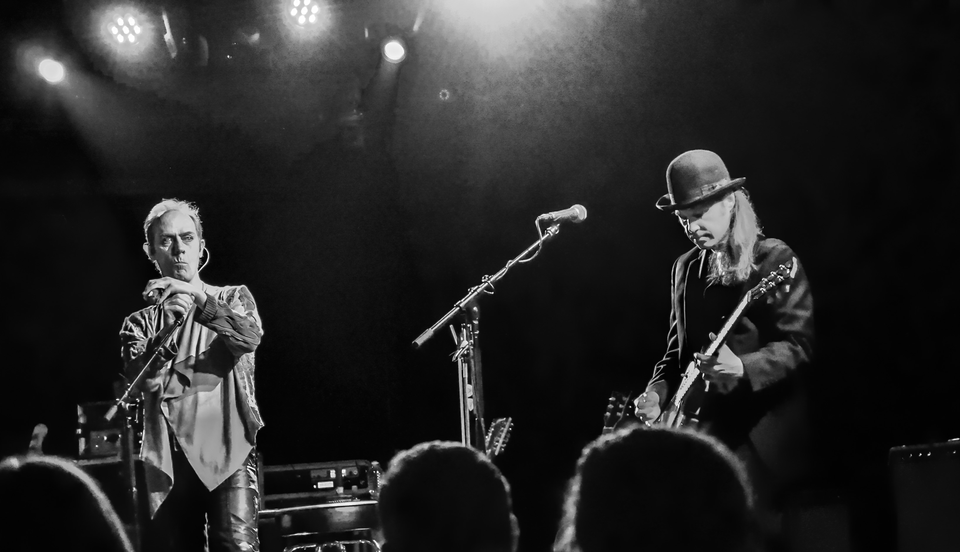 Peter Murphy at Le Poisson Rouge in NYC on 4-22-2016. 