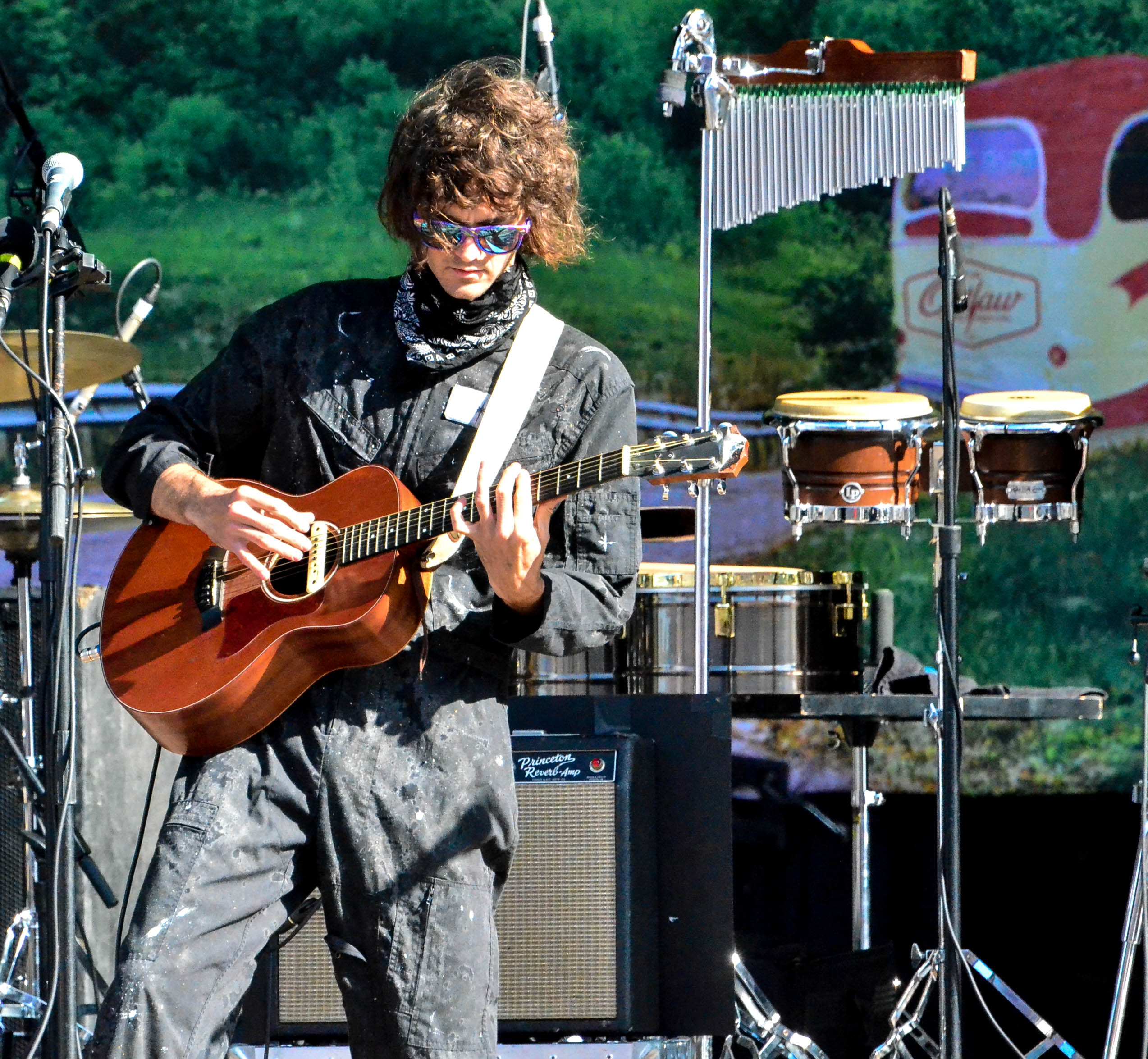 Particle Kid at the Outlaw Festival in Wantagh, NY on 9/9/2017.  — jazz photo by Christine Connallon | All About Jazz