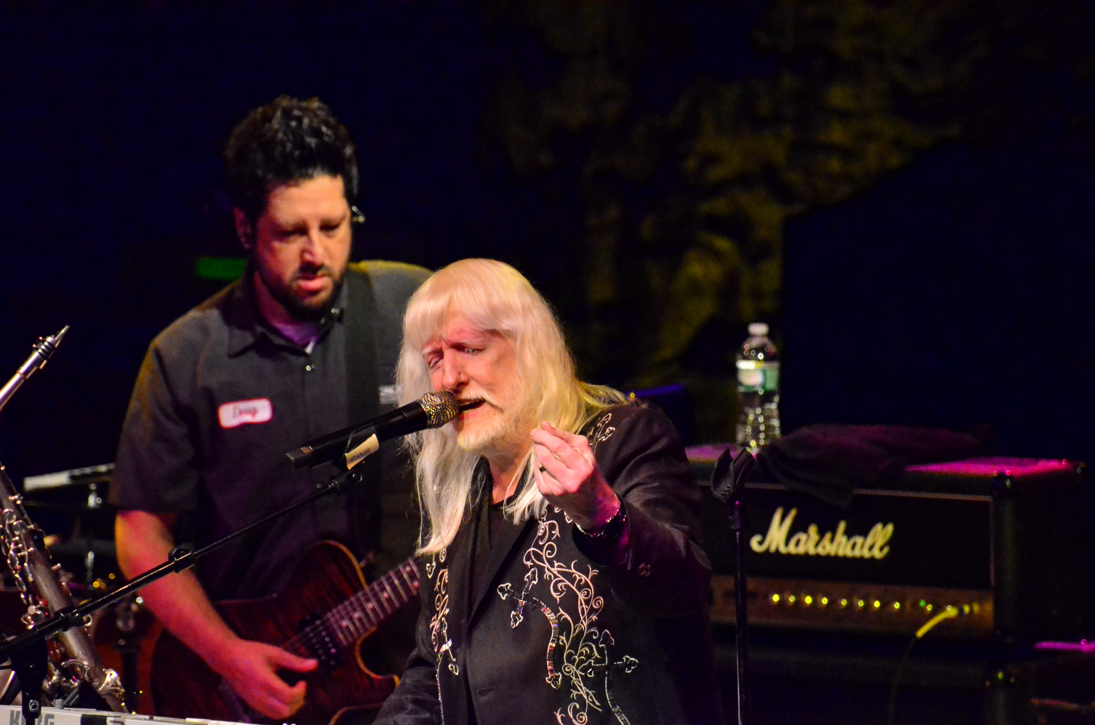 Edgar Winter at NYCB Theatre at Westbury on 8-28-2015.