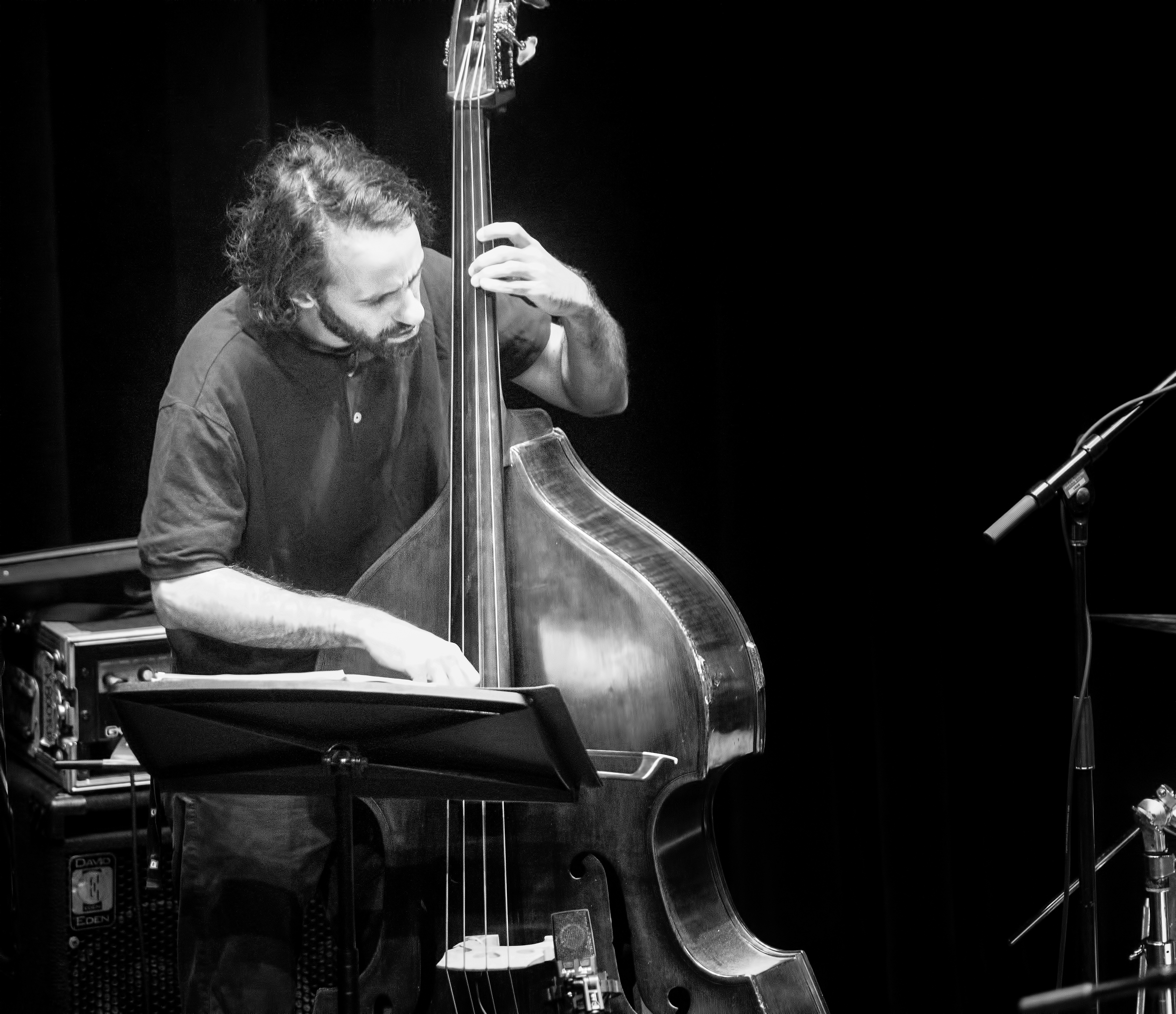 Josh Cole with the Brodie West Quintet at the Guelph Jazz Festival 2019