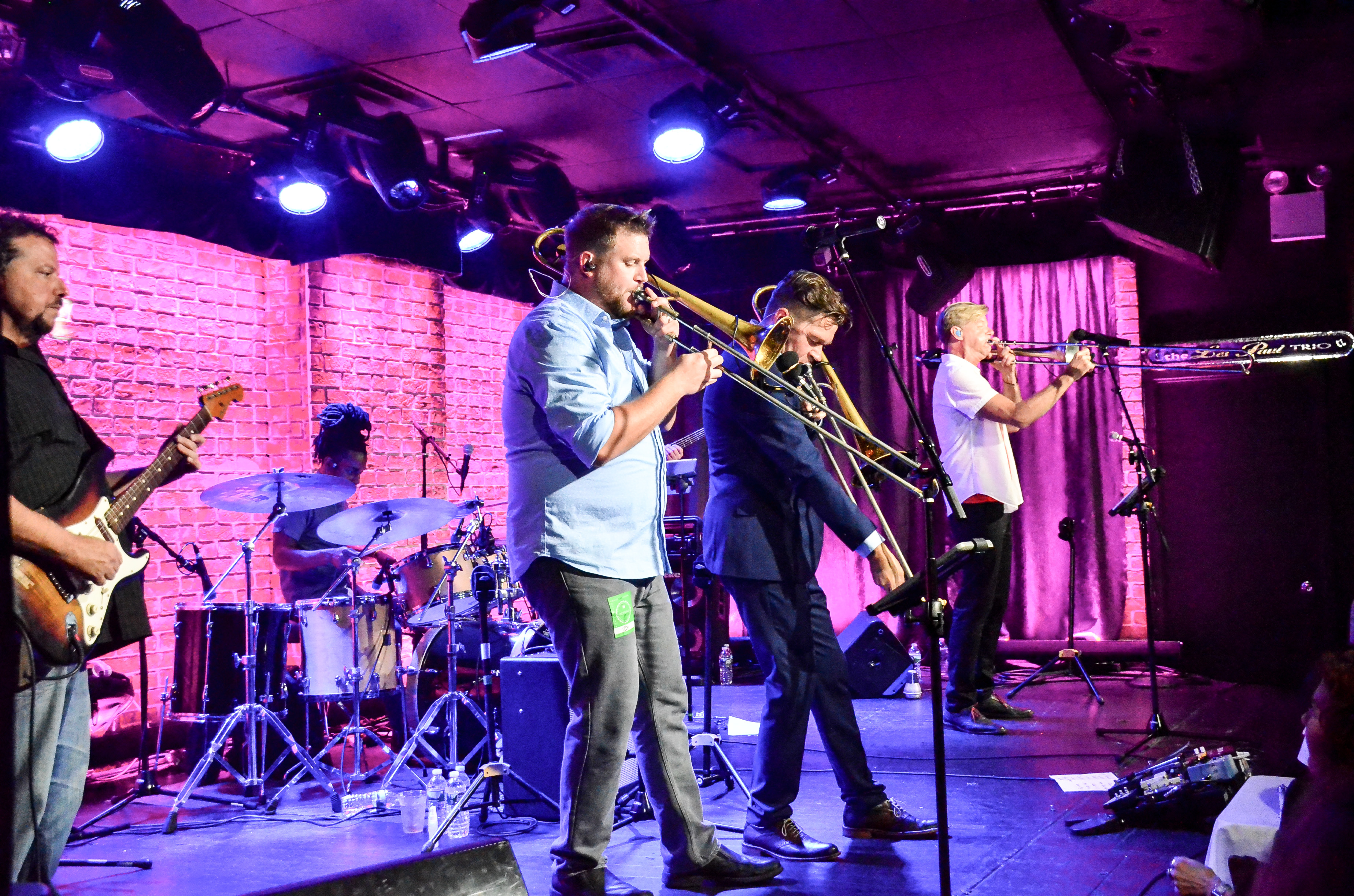 Bonerama at The Iridium in NYC on July 29, 2017.  — jazz photo by Christine Connallon | All About Jazz