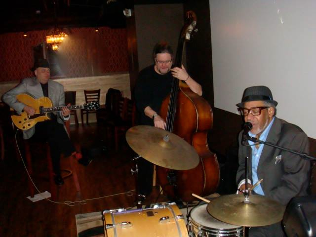 Bob , greg bandy and roger hines at secret cellar