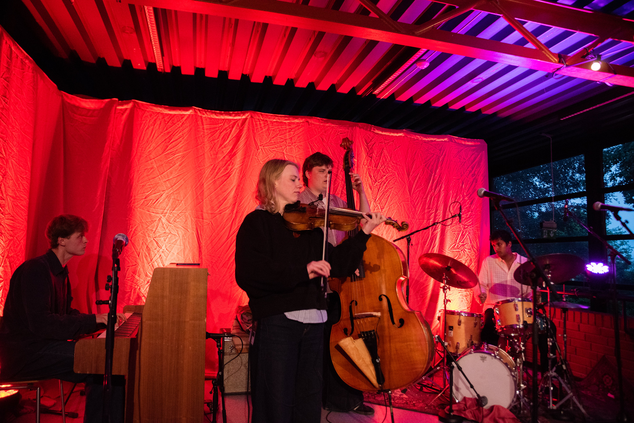 Festival opening band jamming at Kroa, Moldejazz 2026 — jazz photo by Daniel Mège | All About Jazz