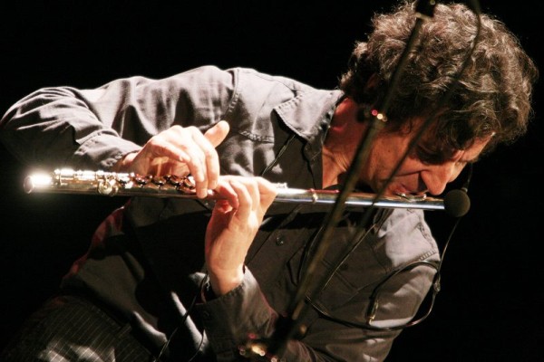 Claude Jordan with "Carmen & Mr Caj" at the Amr Jazz Festival, Alhambra, Geneva, Switzerland, April 2006