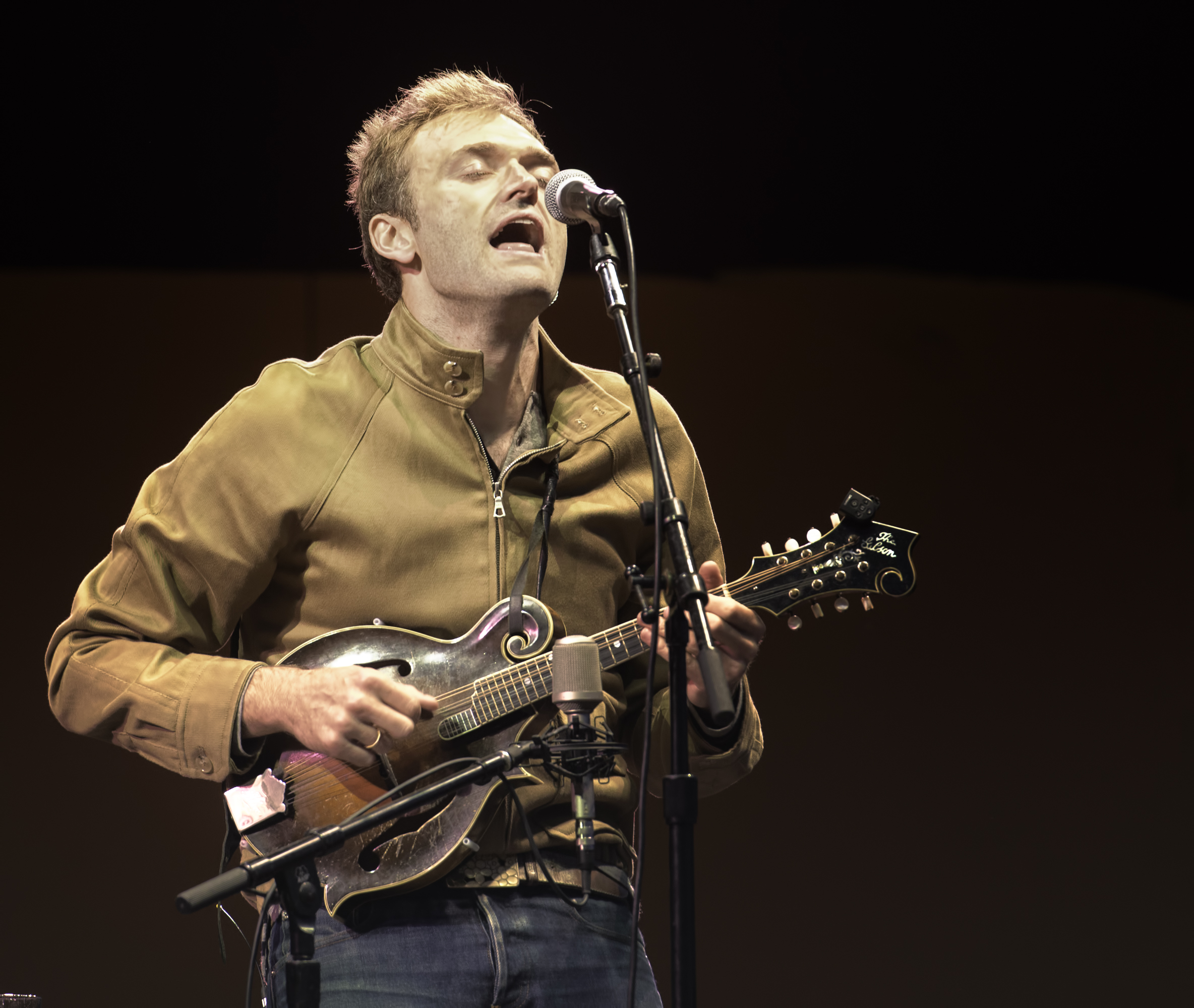 Chris Thile with Brad Mehldau at the Monterey Jazz Festival