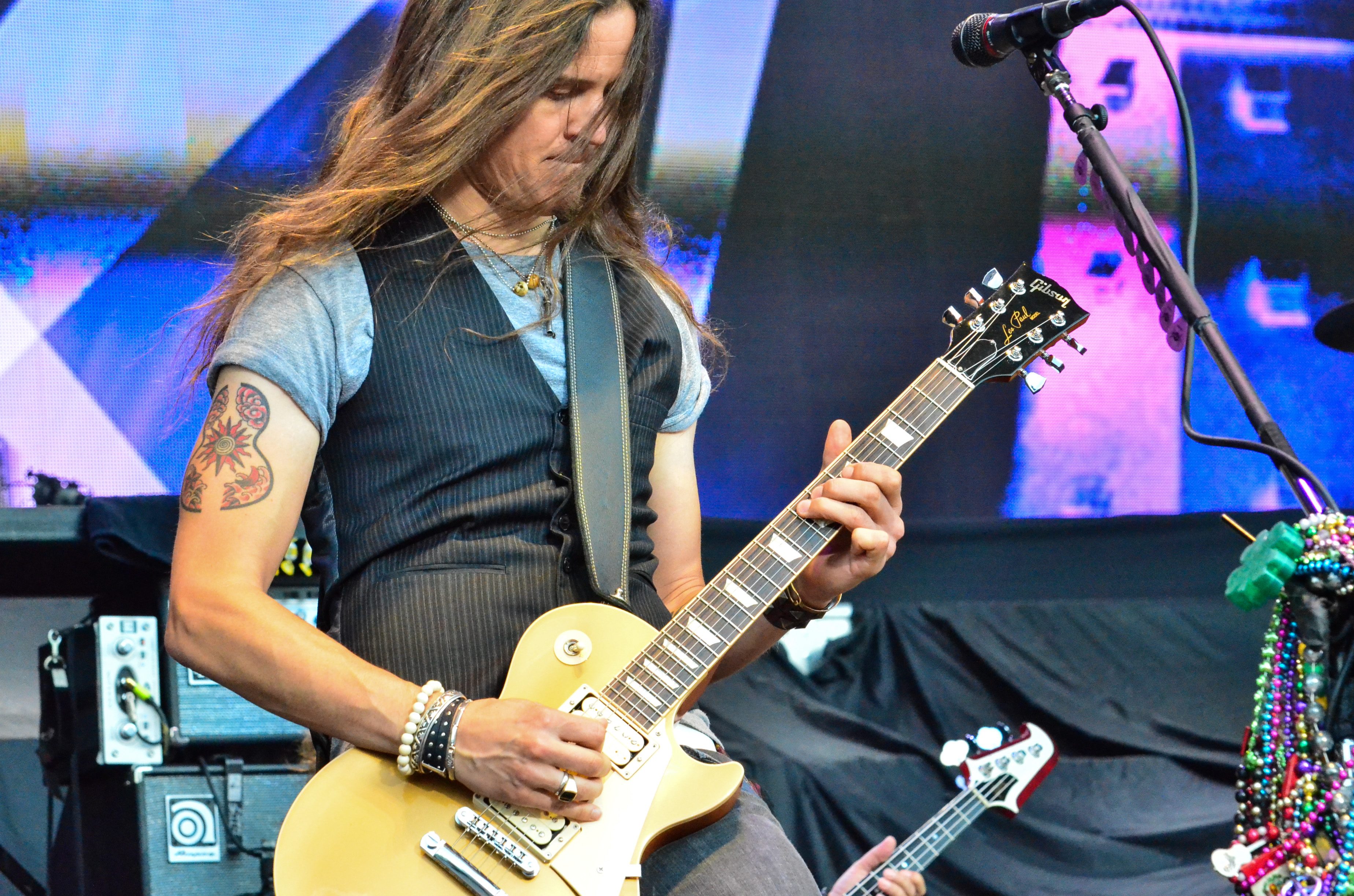 Tesla at Nikon at Jones Beach Theater on 7-23-2015. 