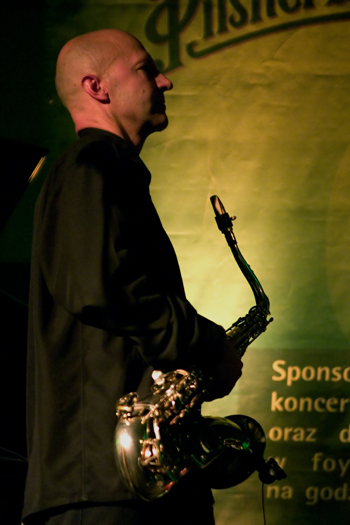 Wojtek Staroniewicz of Wojtek Staroniewicz Quartet - Gdansk in Oct. 2005