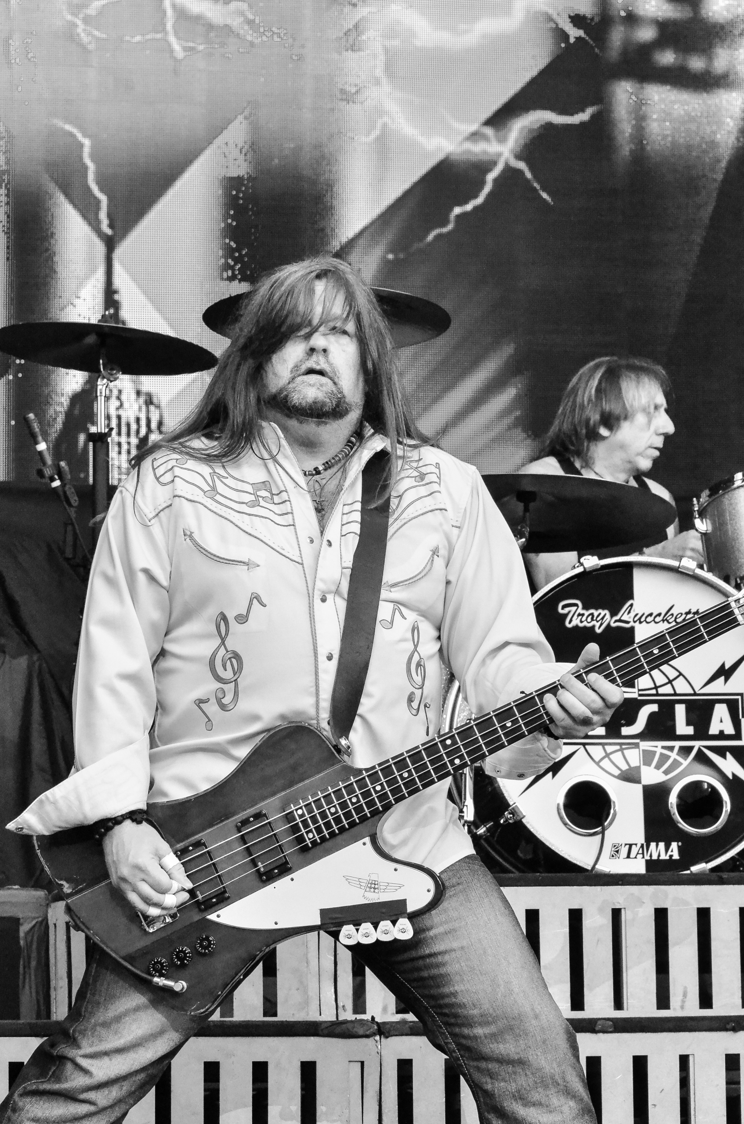 Tesla at Nikon at Jones Beach Theater on 7-23-2015. 