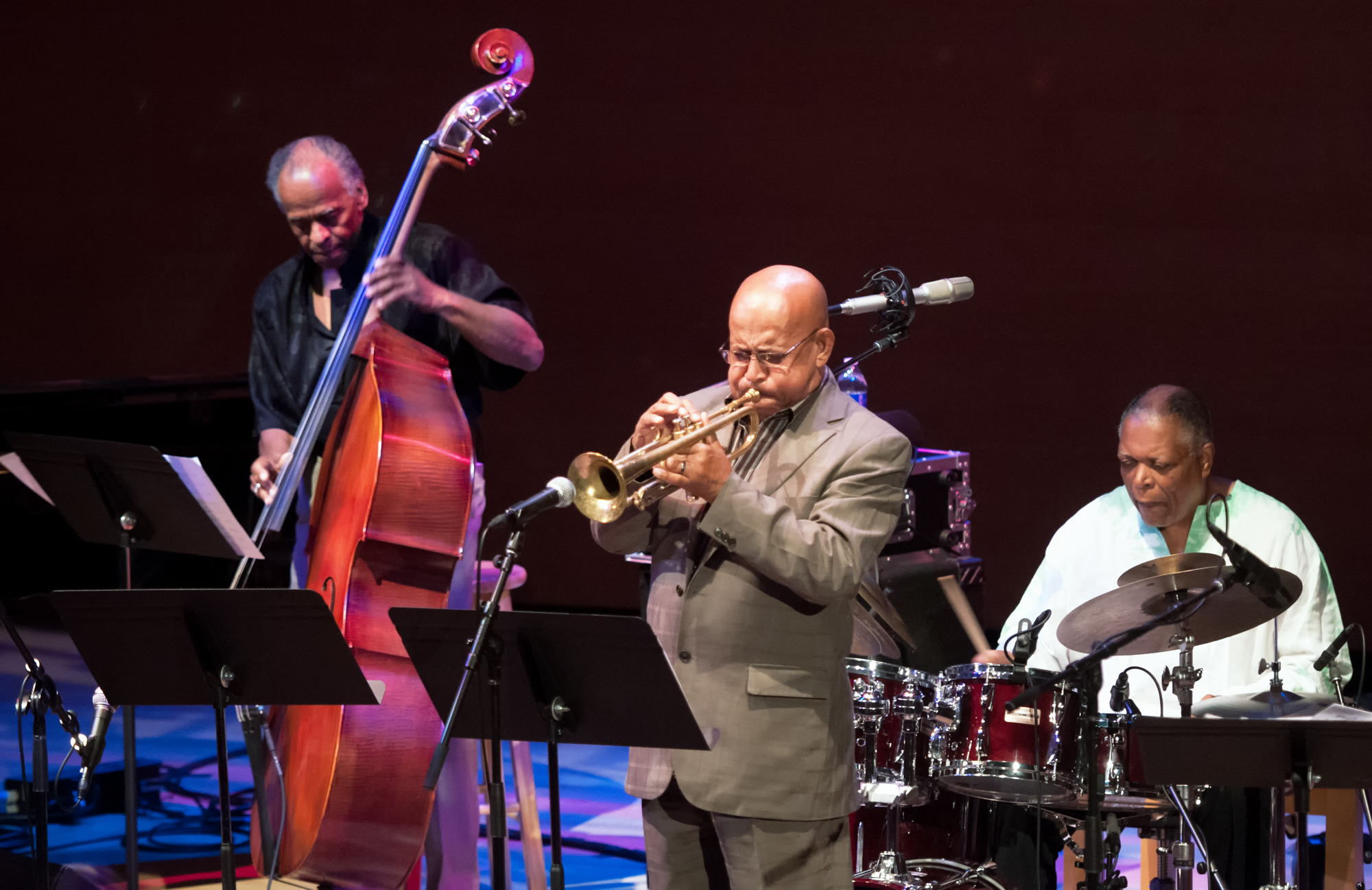 Cecil Mcbee, Eddie Henderson And Billy Hart With The Cookers At The Musical Instrument Museum (mim) In Phoenix