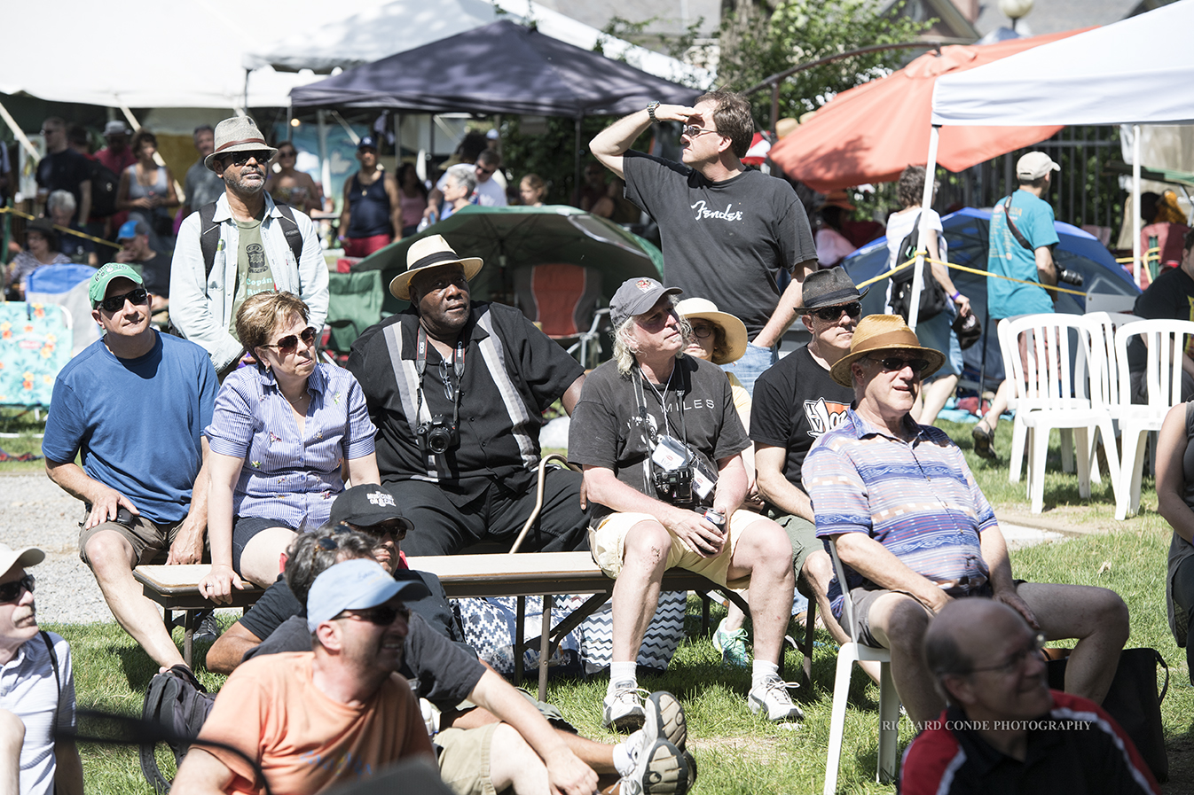 Jazz Fans at the Freihofer Saratoga Jazz Festival 2017