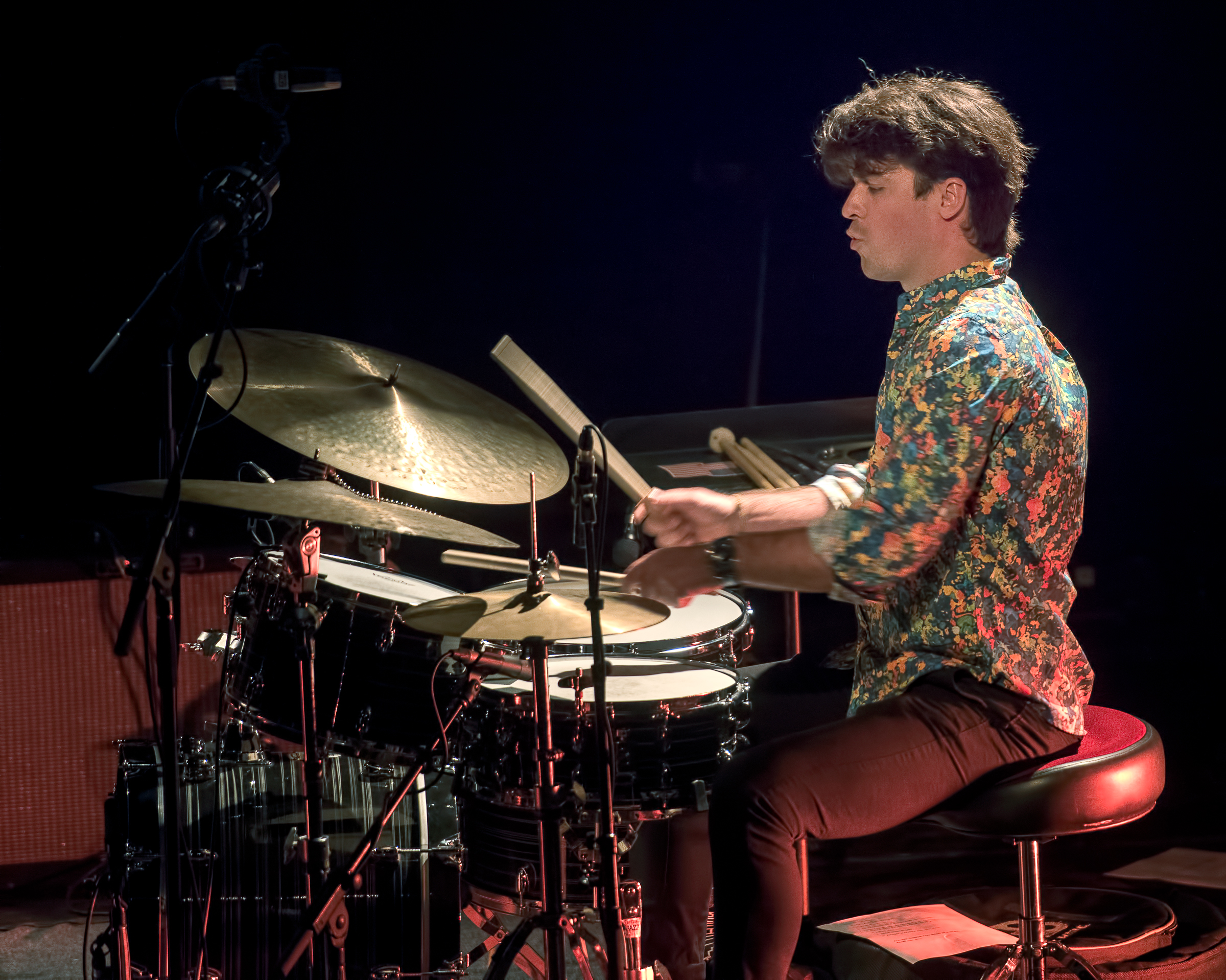 Dominic Cloutier with the Emie Rioux-Roussel Trio at The Montreal International Jazz Festival 2018