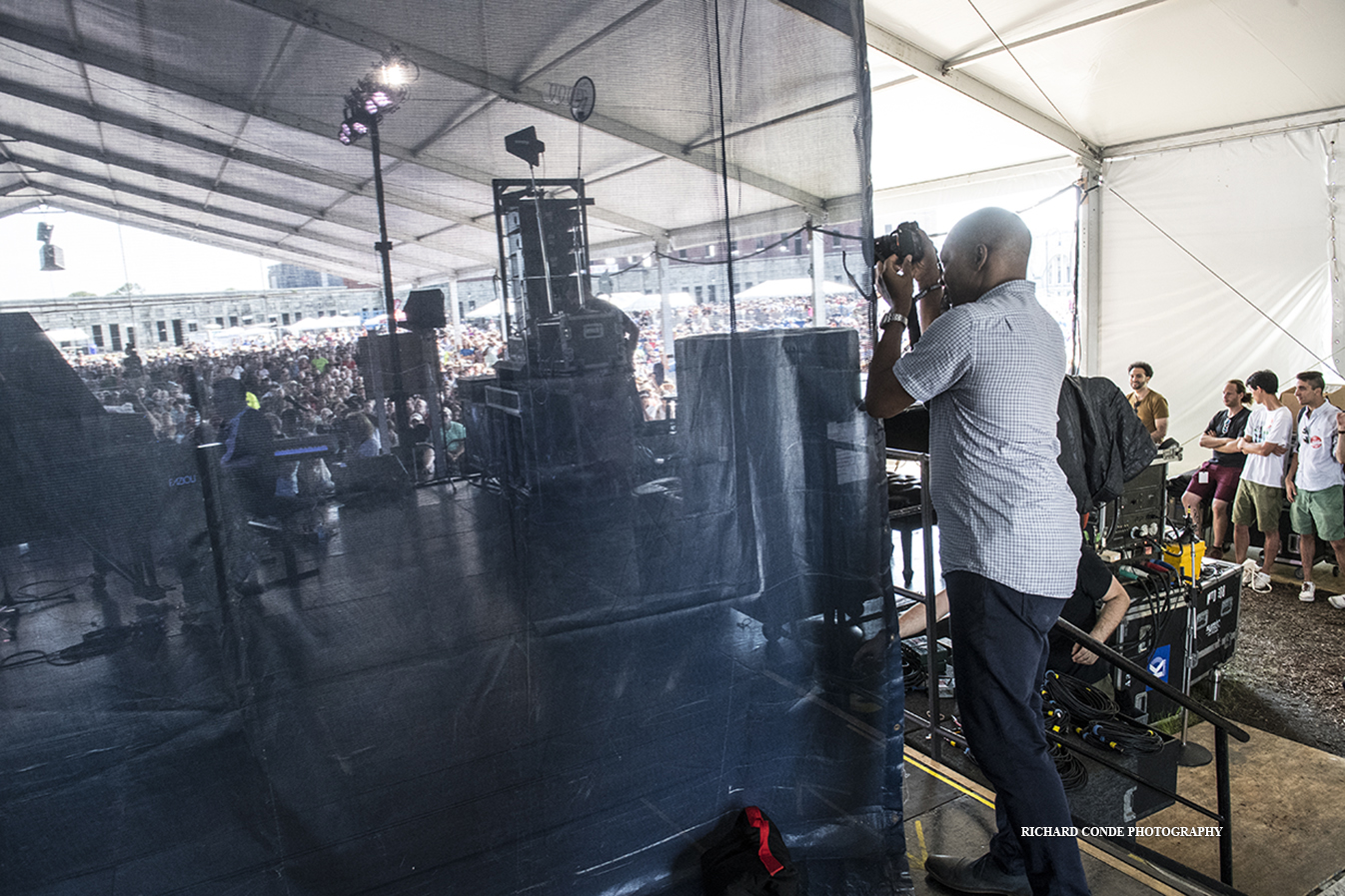 Ravi Coltrane at the 2019 Newport Jazz Festival