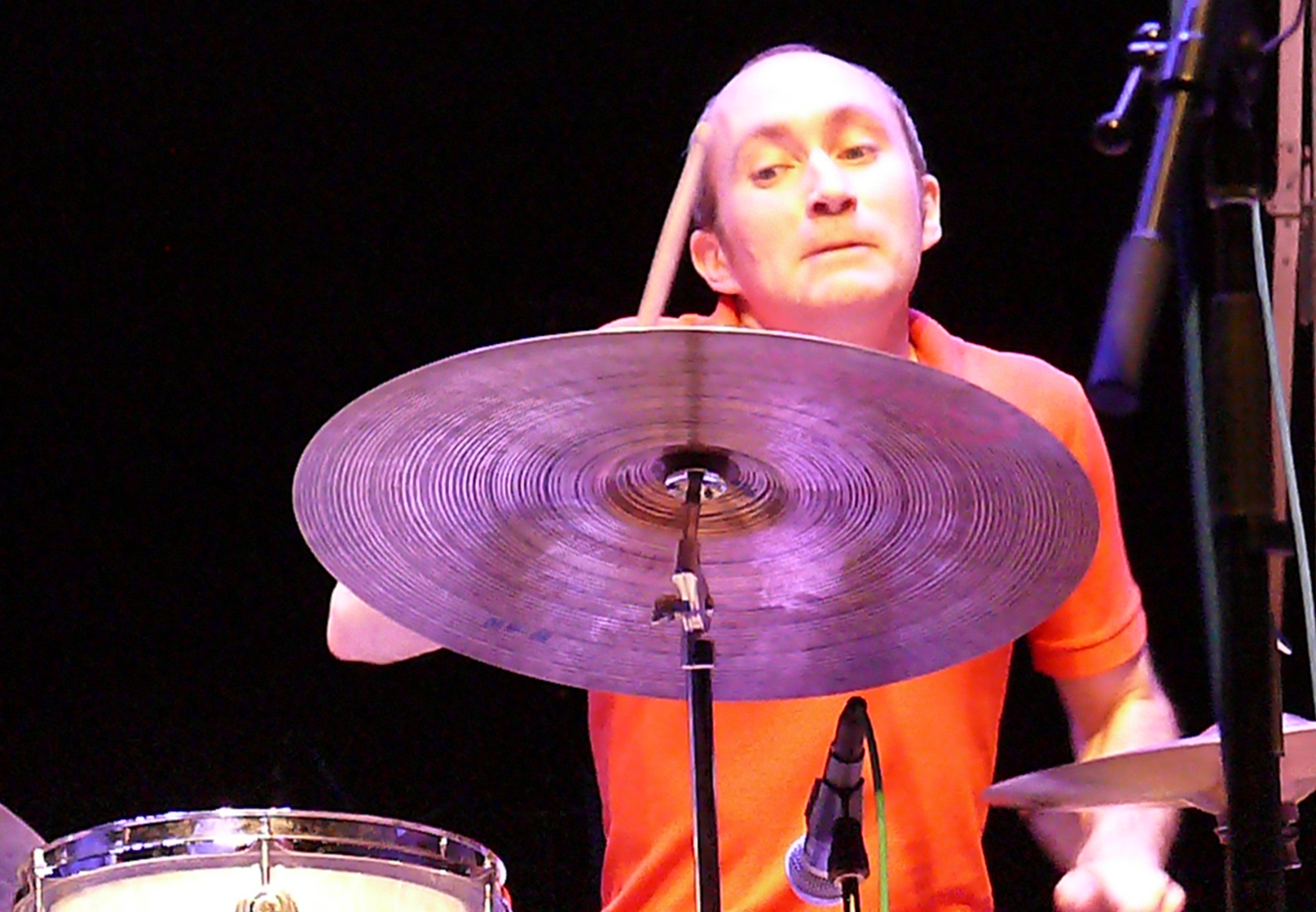 Nate Wood at the Vision Festival, NYC in June 2012