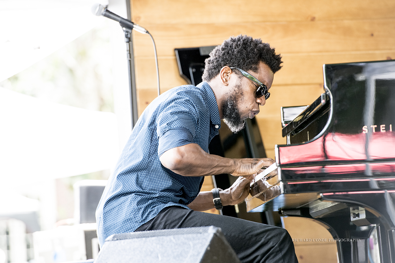 Aruan Ortiz at the Freihofer Saratoga Jazz Festival 2017