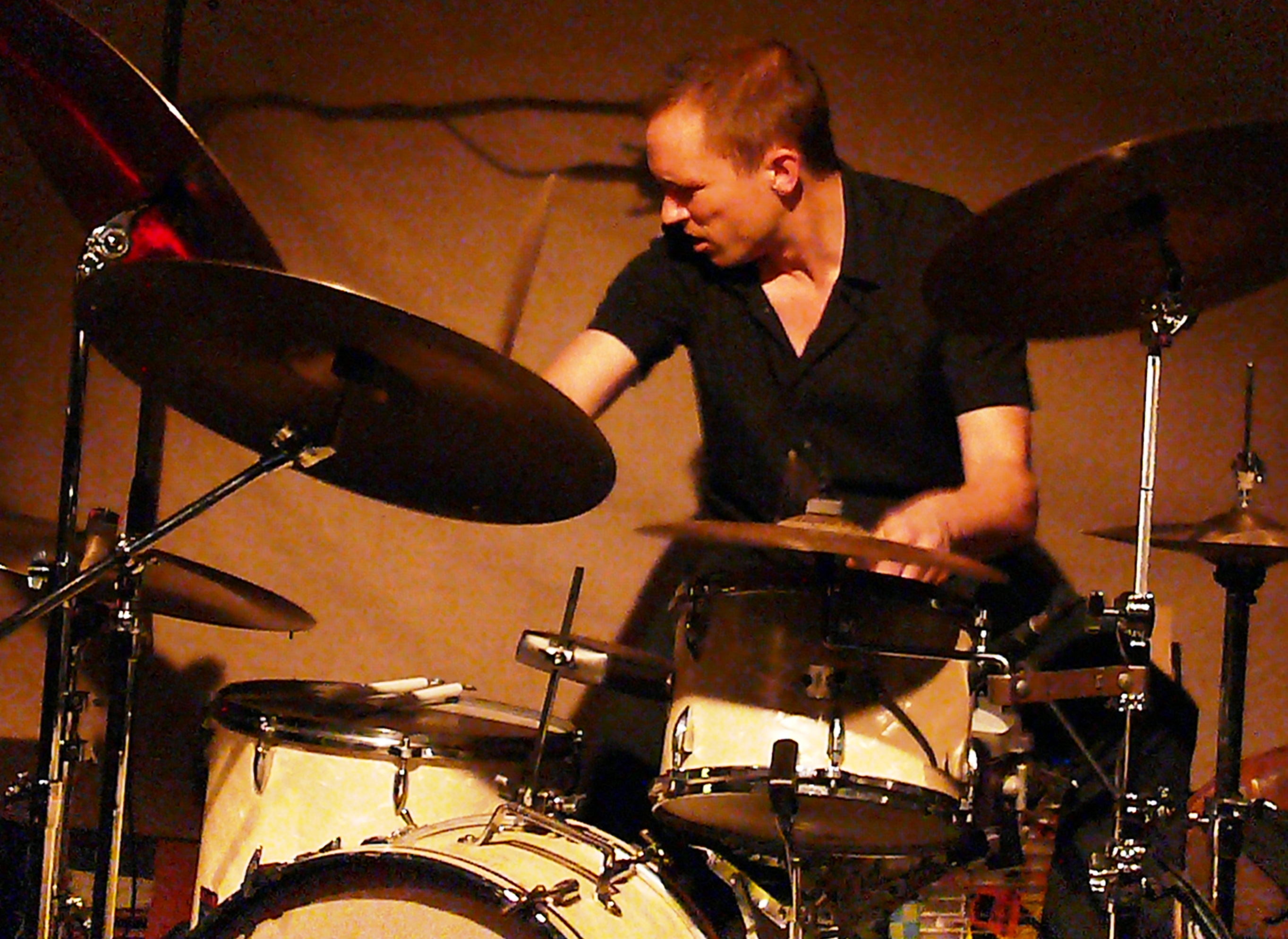 Paal Nilssen-Love at Cafe Oto, London in February 2012