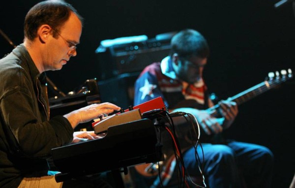 Michel Wintsch and Cyril Moulas with "Quartier Lointain" at the Amr Jazz Festival, Alhambra, Geneva, Switzerland, April 2006