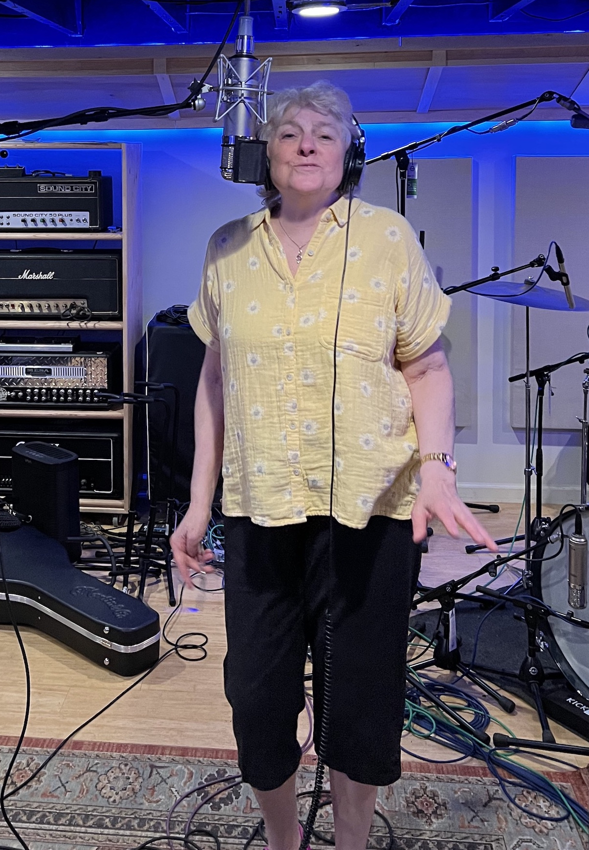Marla in the Studio