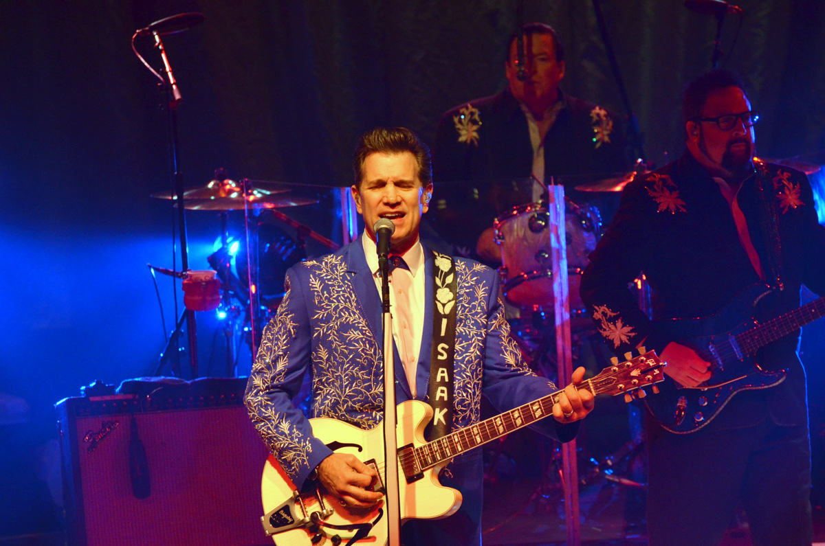Chris Isaak Performs at the Nycb Theatre at Westbury on 9-7-14.