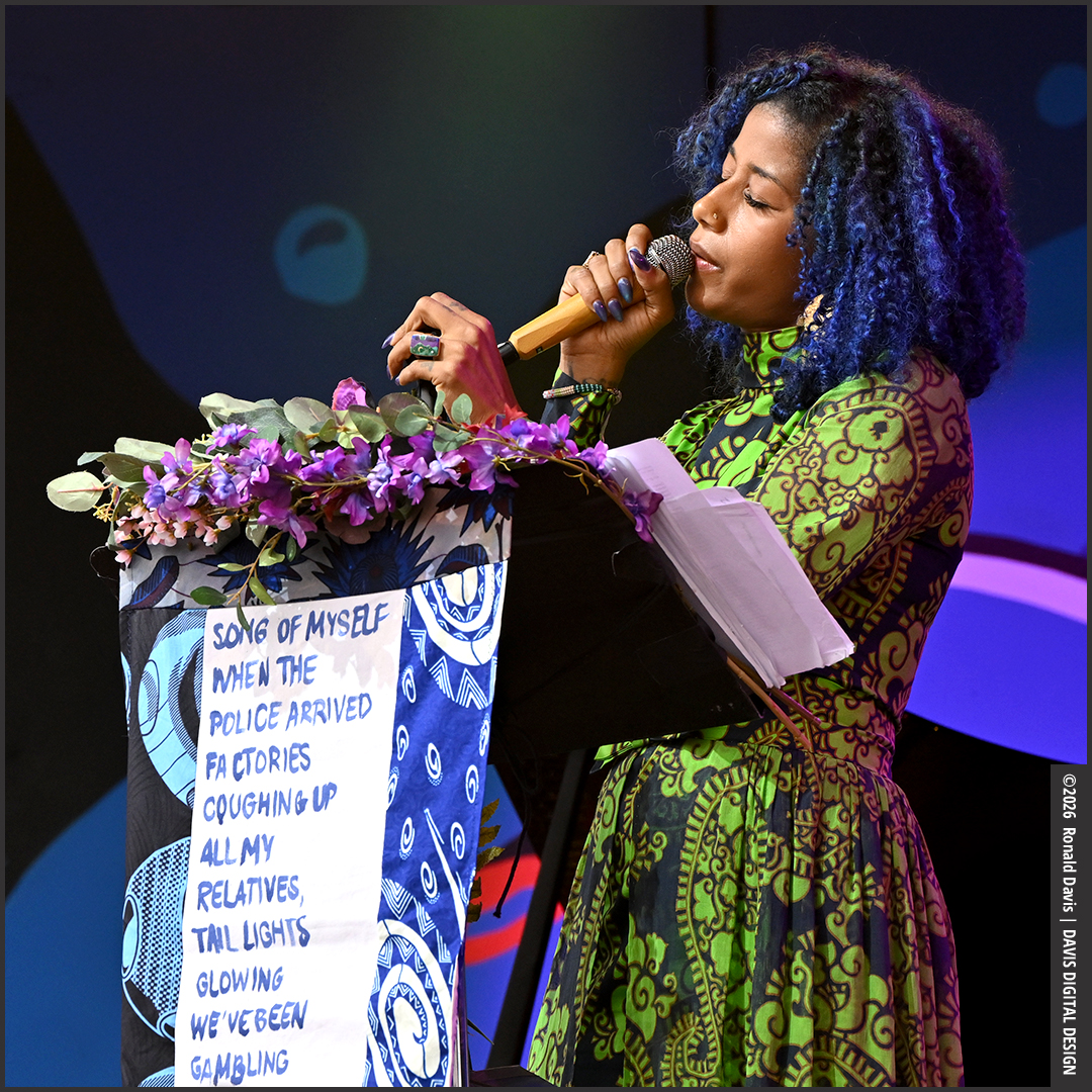 Aja Monet — jazz photo by Ronald Davis | All About Jazz