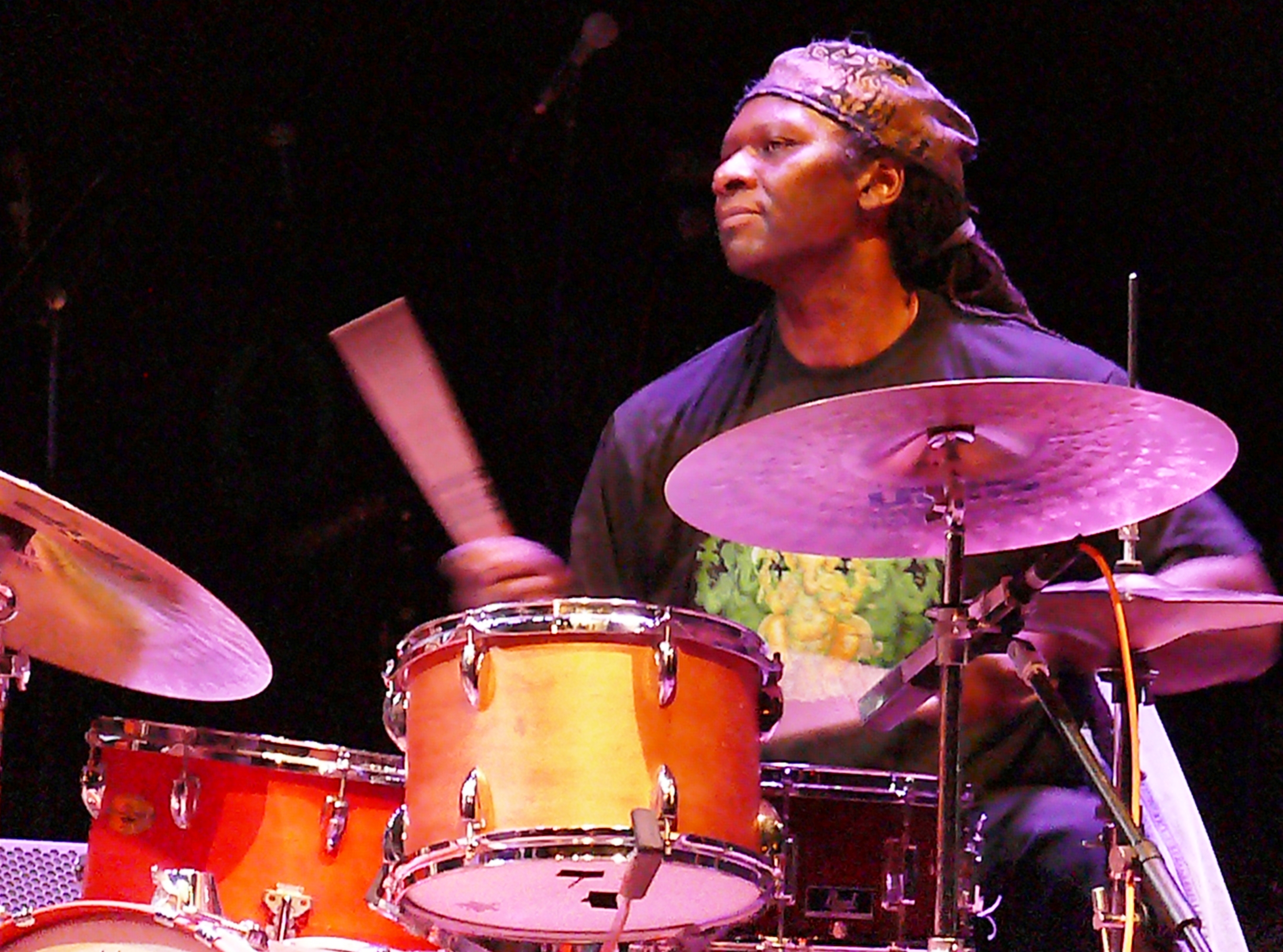 Hamid Drake at the Vision Festival in June 2012