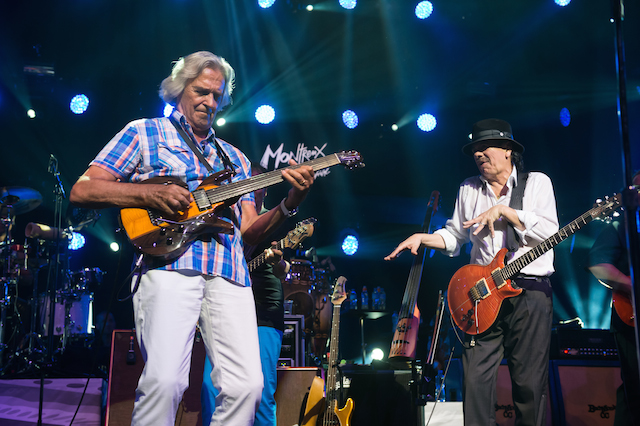 John McLaughlin et Carlos Santana au Montreux Jazz Festival