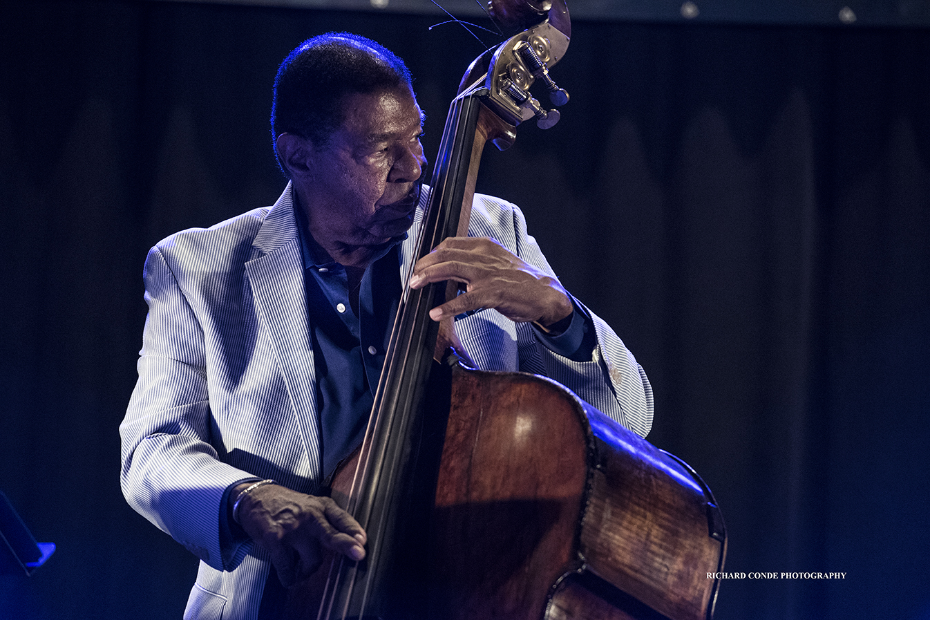 Buster Williams at the 2018 Charlie Parker Jazz Festival