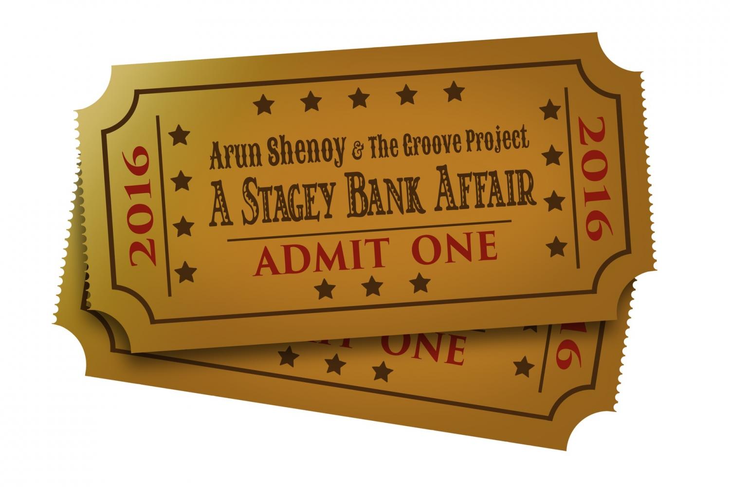 Vintage Tickets to A Stagey Bank Affair