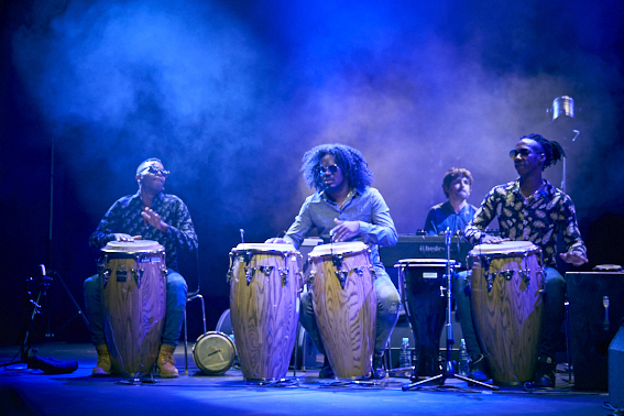 Fidel Fourneyron Que Vola Project - Sons d'Hiver Festival in Paris - Feb 2019