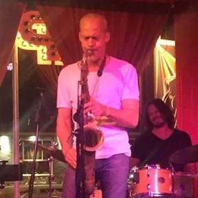 Dennis Mitcheltree with Andy Sanesi, Los Angeles 2017