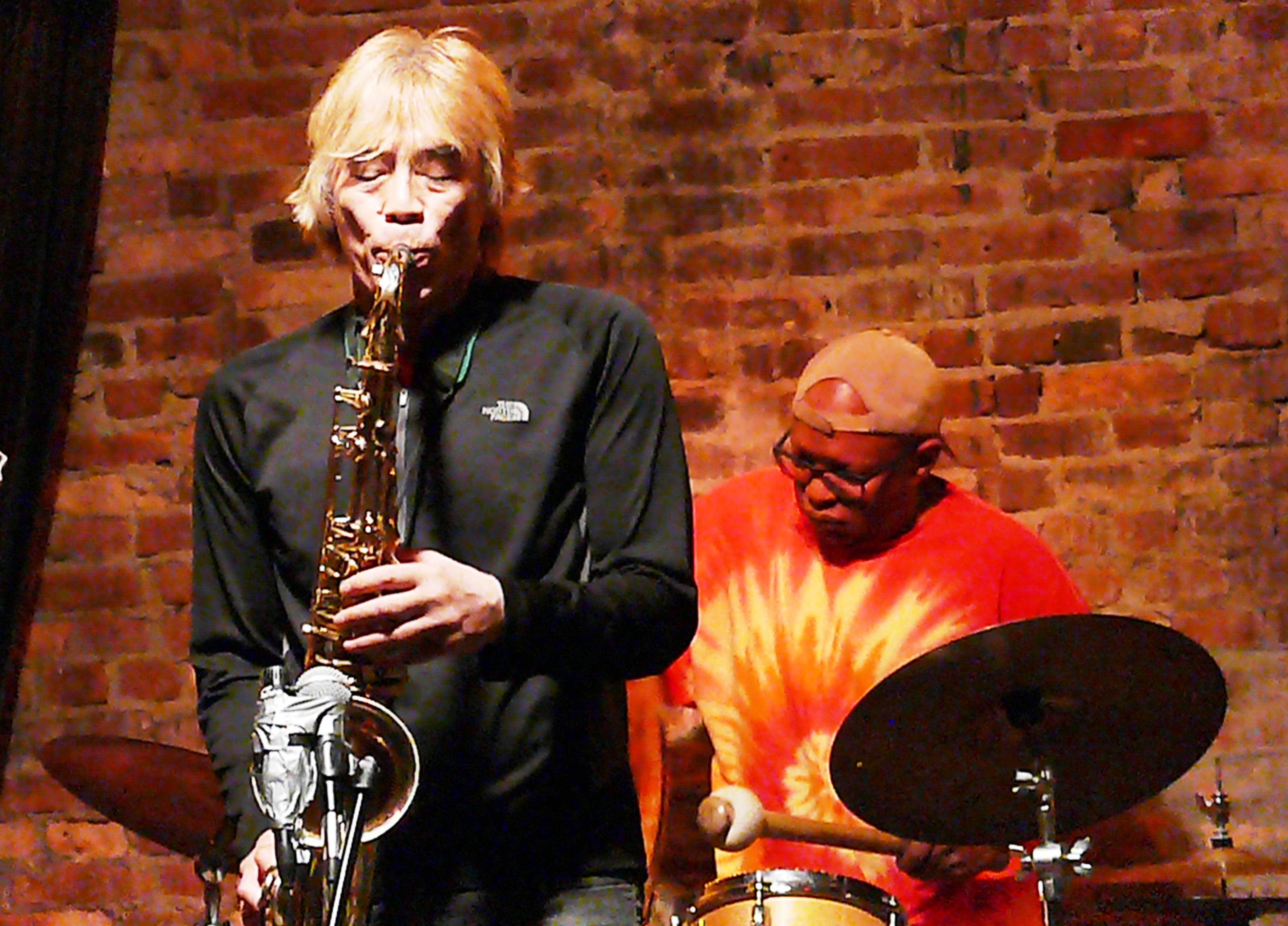 David Tamura and Marc Edwards at the Legion Bar, Brooklyn in October 2016