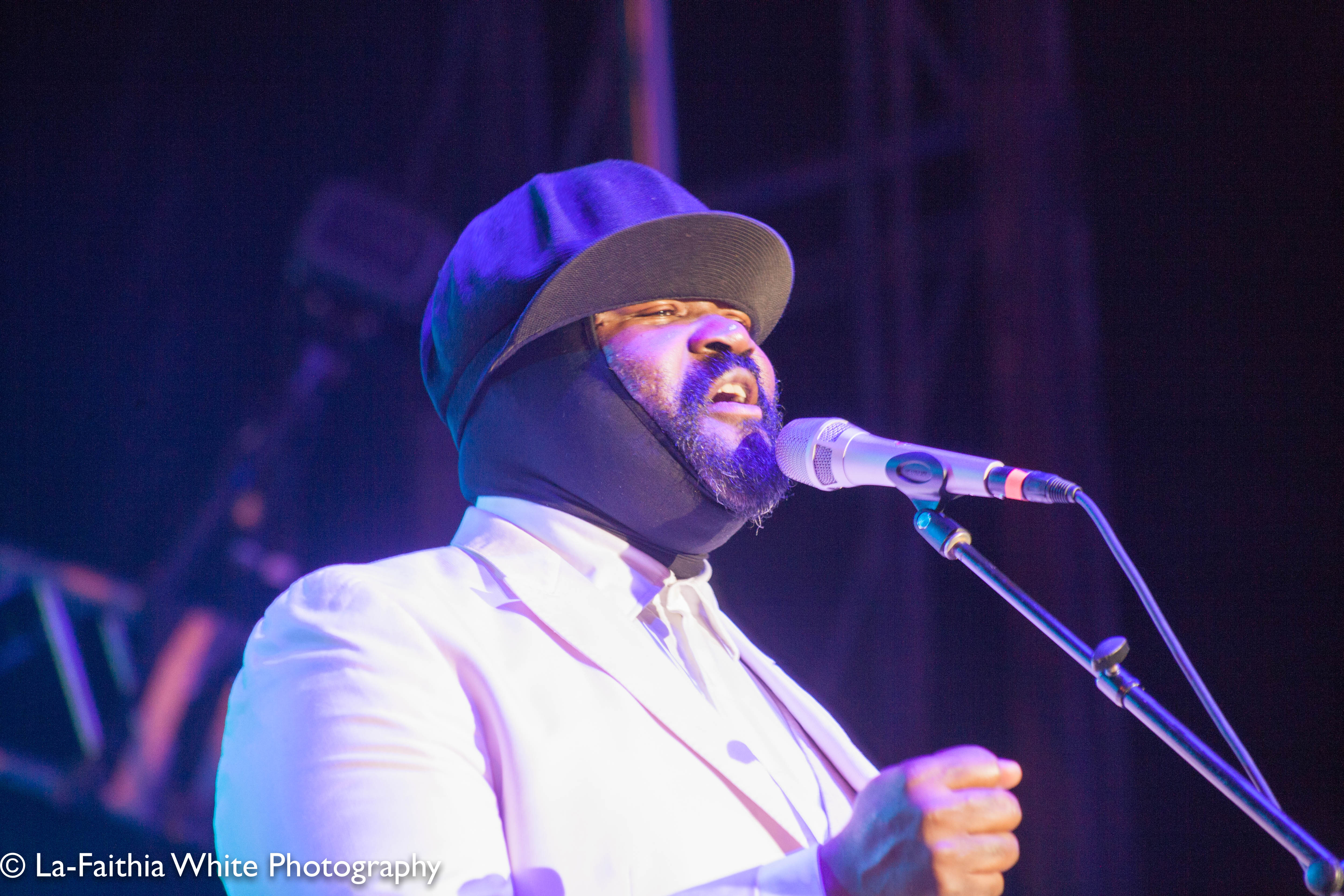 Gregory Porter At The 8th Annual John Coltrane International Jazz And Blues Festival