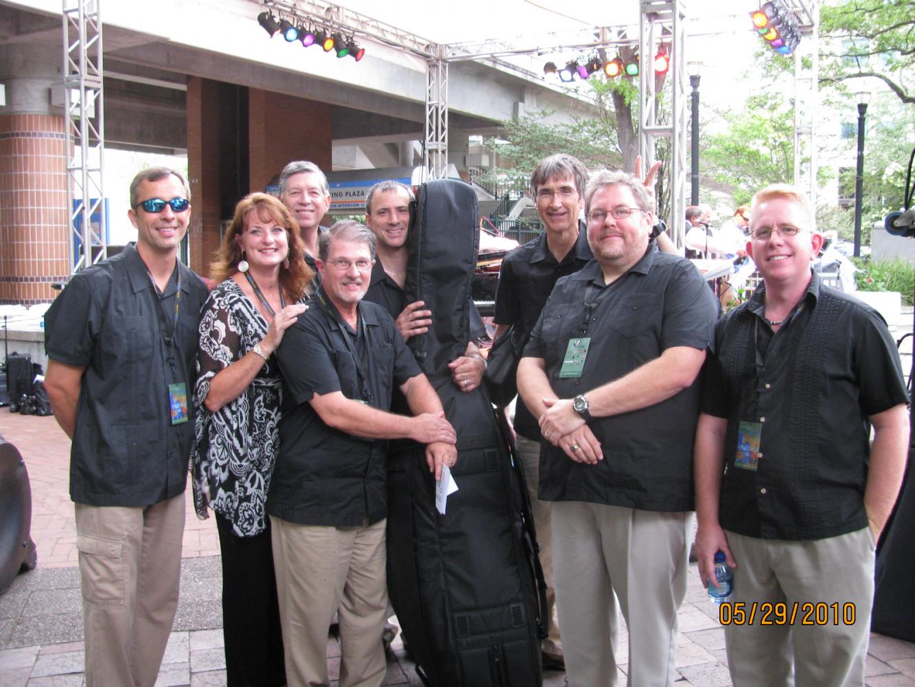 JB Scott's Swingin' Allstars at festival