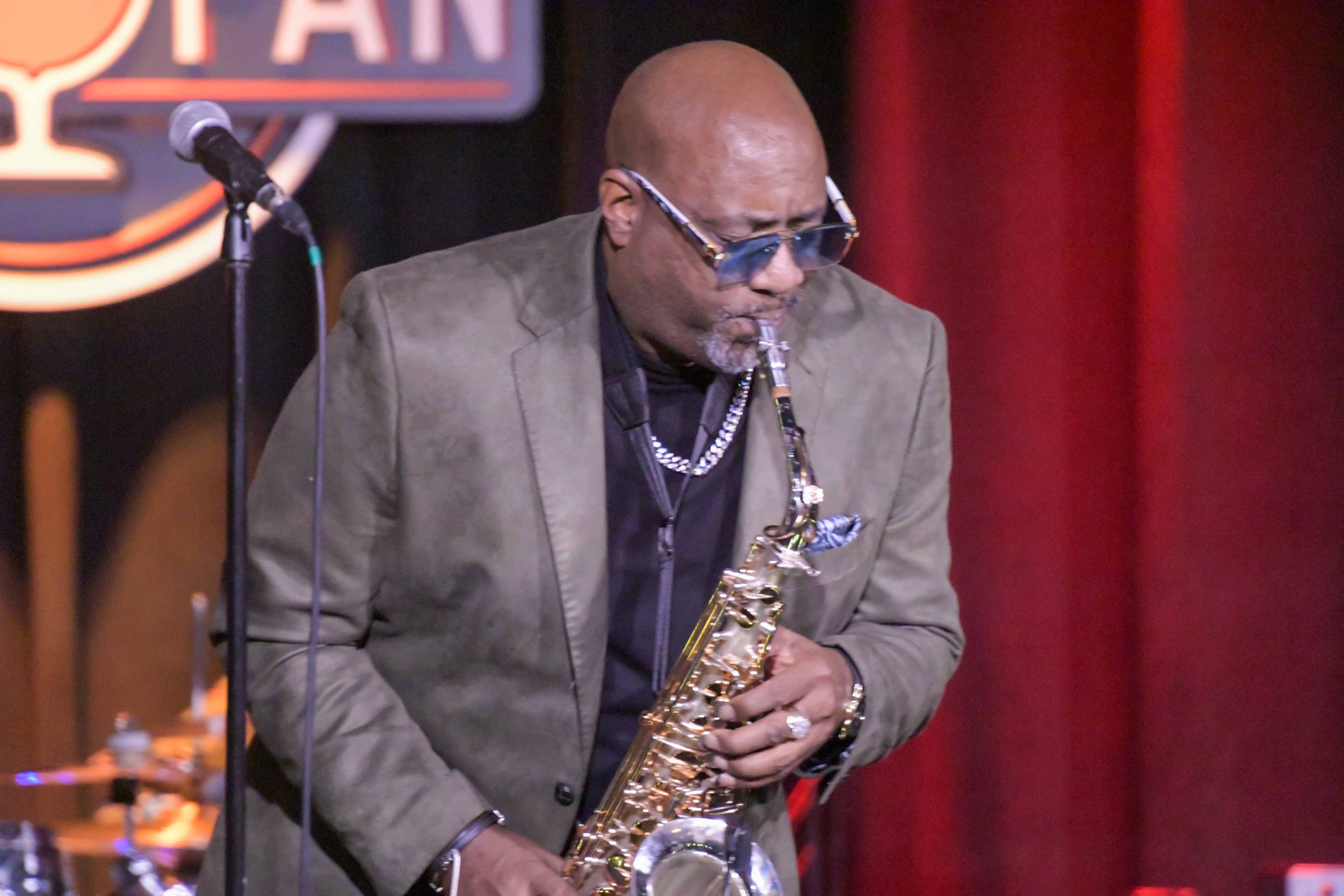 Tony Exum Jr - tenor & soprano sax