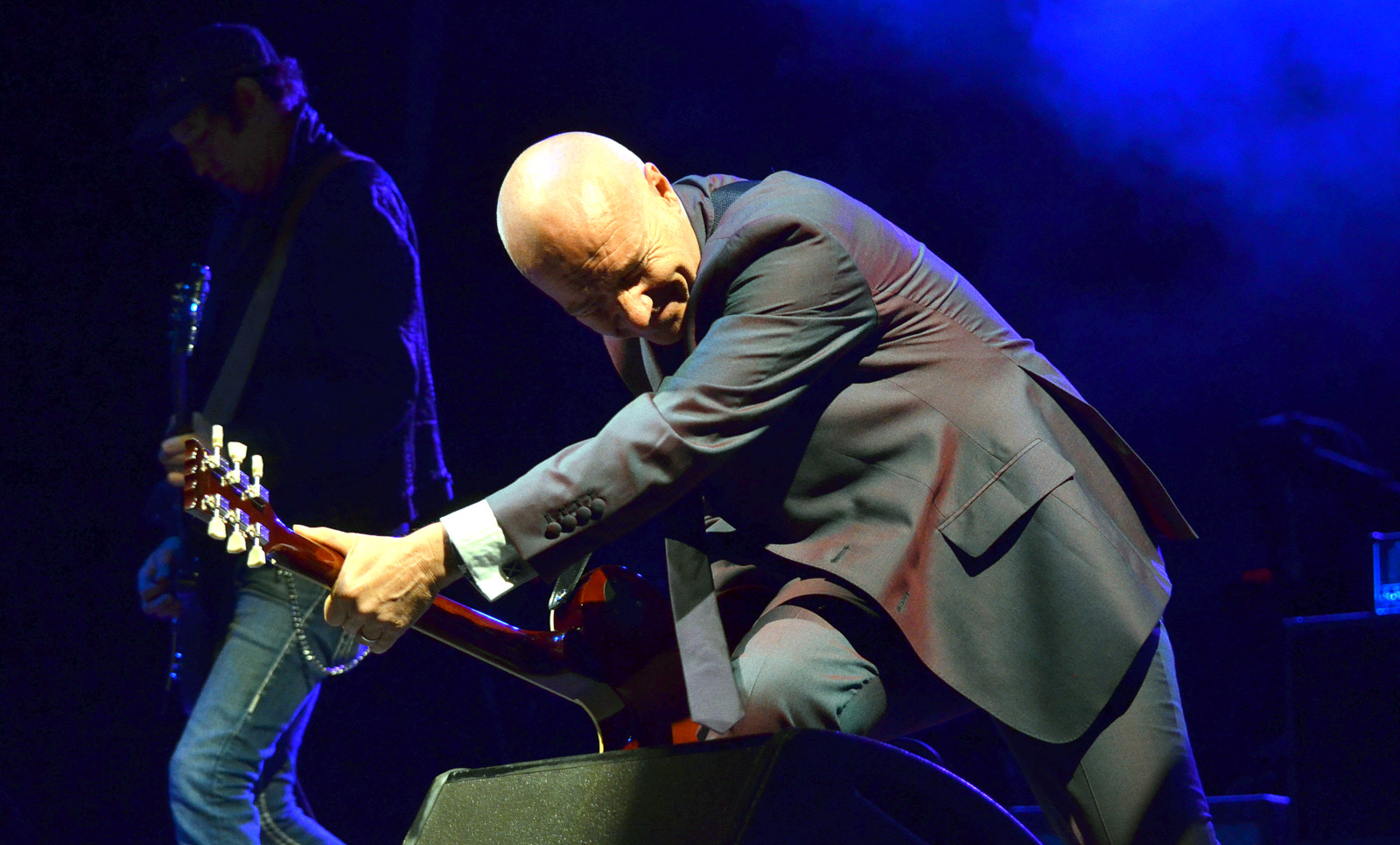 Midge Ure Performing at the Retro Futura Show on 8-23-2014.