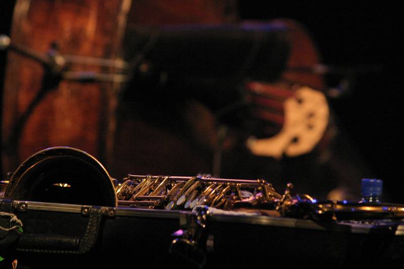 Joe MC Phee's Saxophone and Kent Kessler's Bass at the Amr Jazz Festival, Alhambra, Geneva, Switzerland, 2005