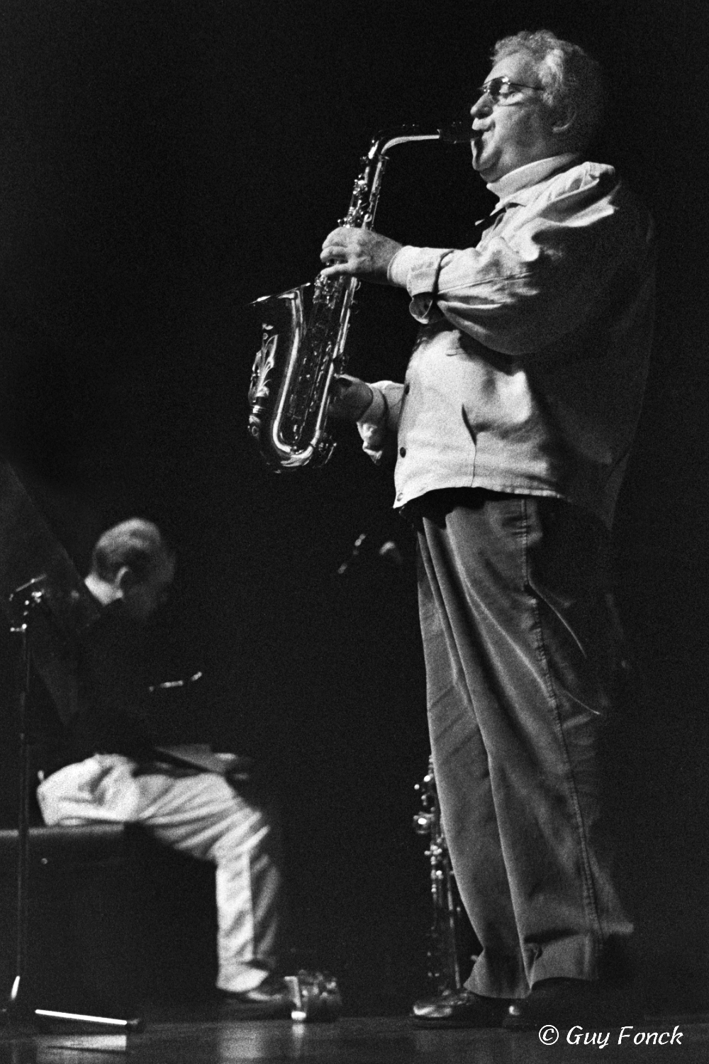 Lee Konitz 1989 — jazz photo by Guy Fonck | All About Jazz
