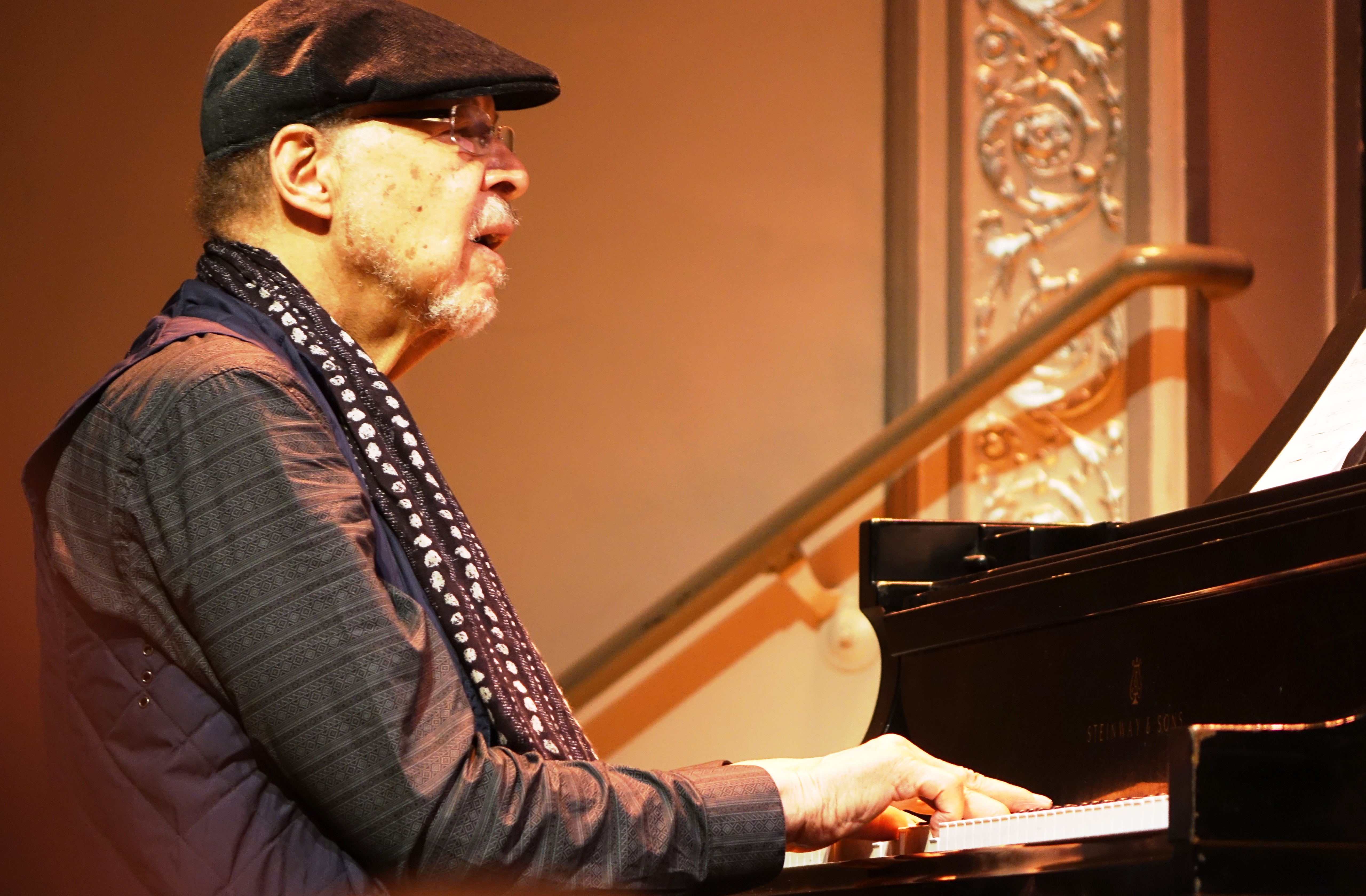 Dave Burrell at Roulette, Brooklyn in May 2018