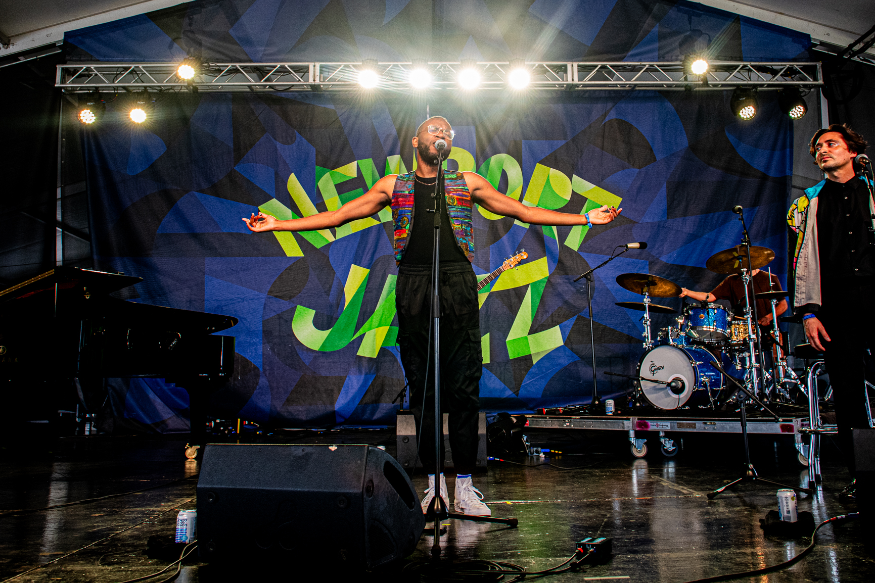 Michael Mayo at the 2026 Newport Jazz Festival — jazz photo by Richard Conde | All About Jazz