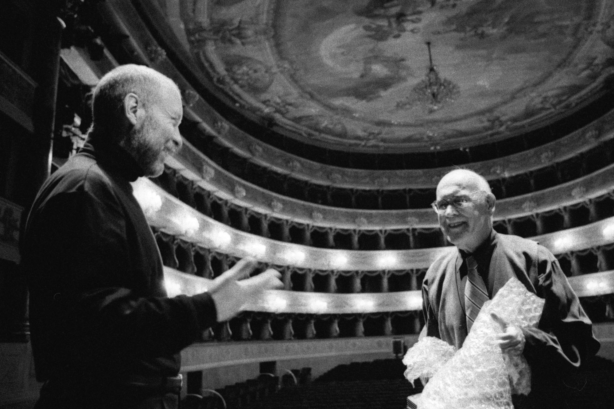 Dave Holland - Jim Hall — jazz photo by Luciano Rossetti | All About Jazz