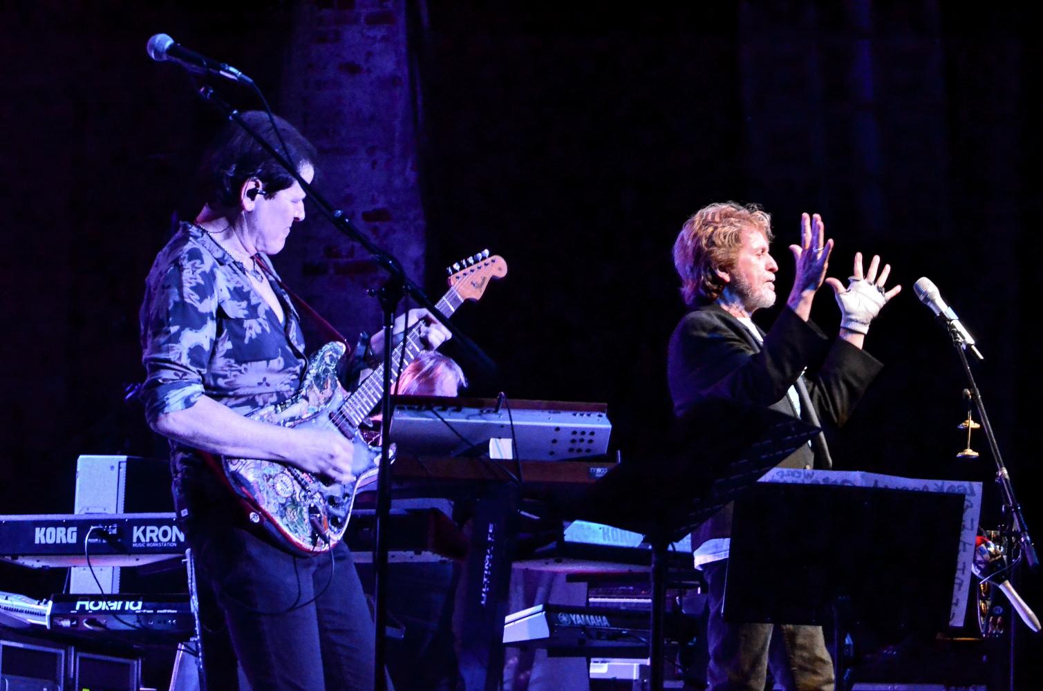Anderson, Rabin and Wakeman at the Paramount on 10/22/2016. 
