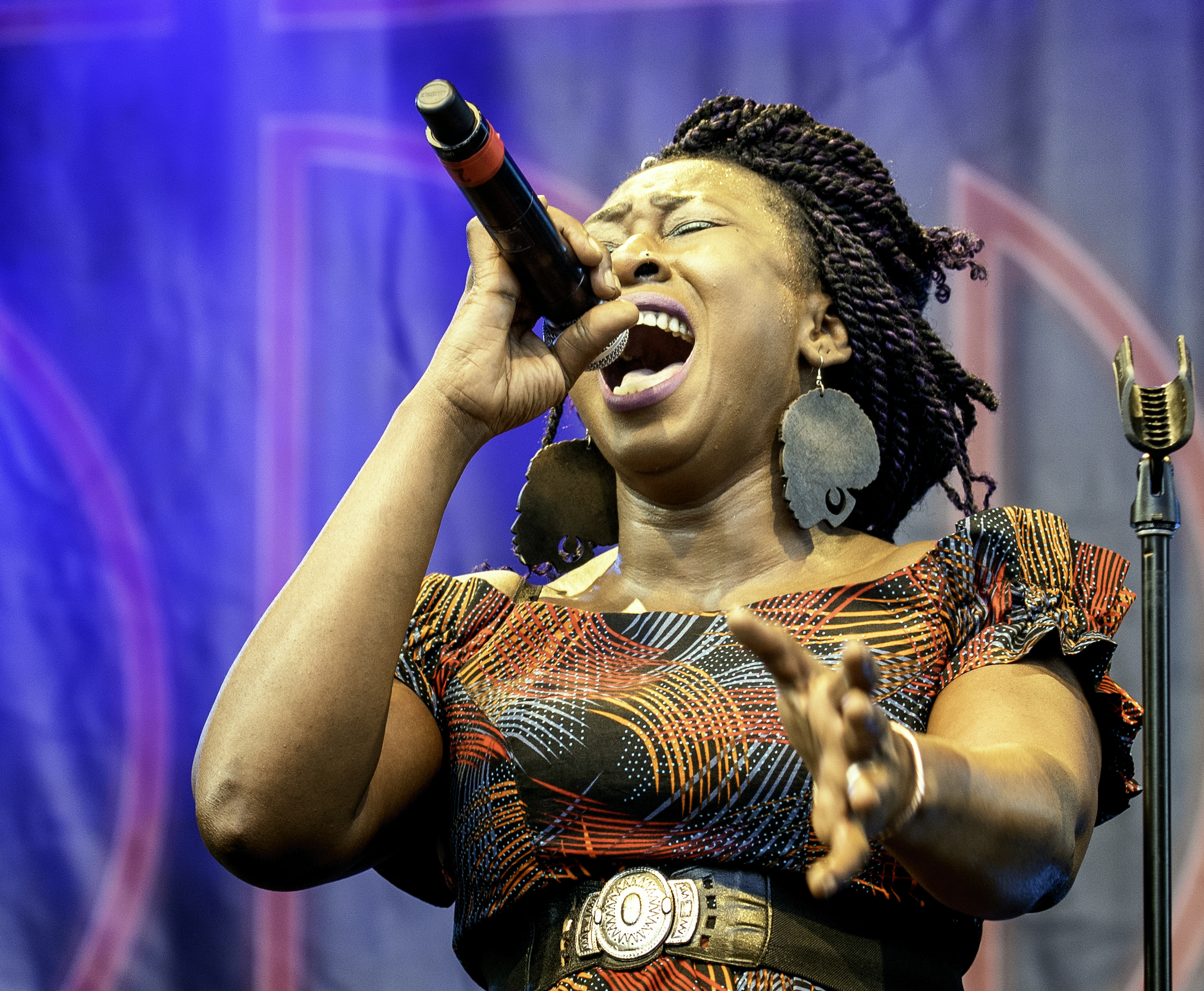 Djely Tapa with Afrikana Soul Sister At The Montreal International Jazz Festival 2019 